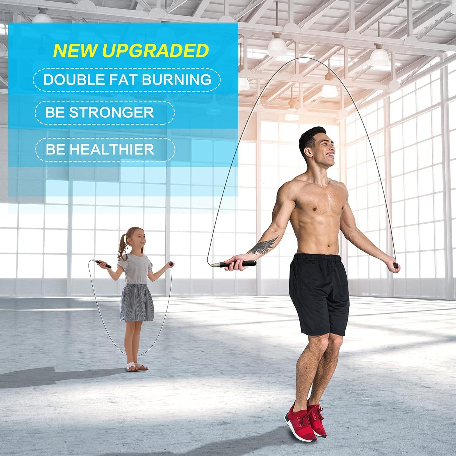 Cuerda de Salto Ajustable Panda Orgulloso para Fitness 3m