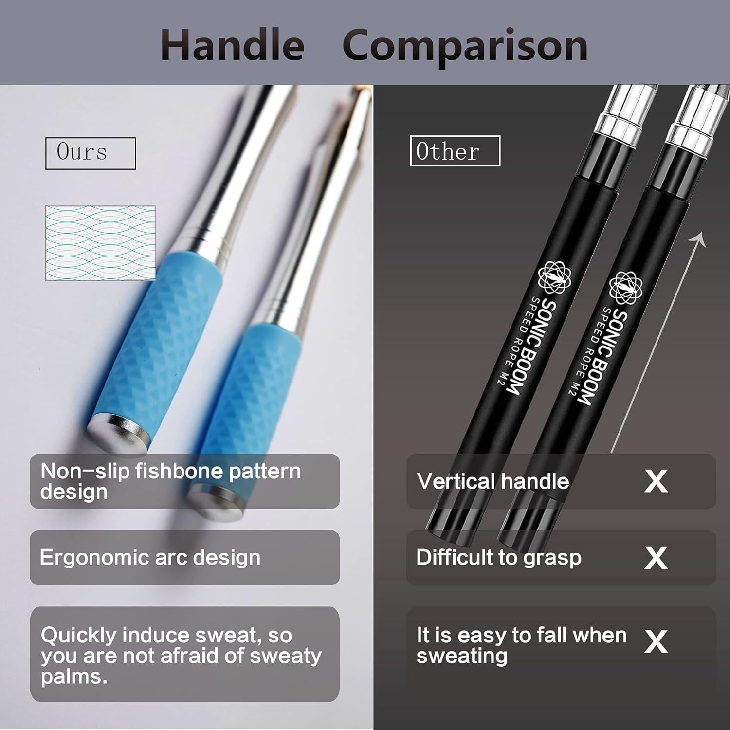 Cuerda de Salto Ajustable Panda Orgulloso para Fitness 3m