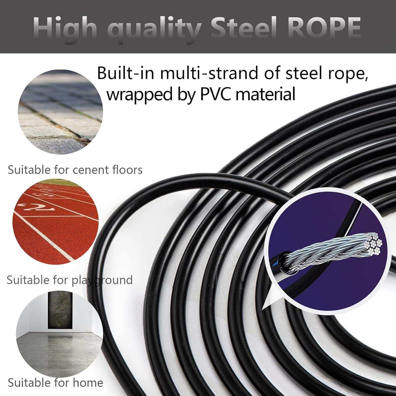 Cuerda de Salto Ajustable Panda Orgulloso para Fitness 3m