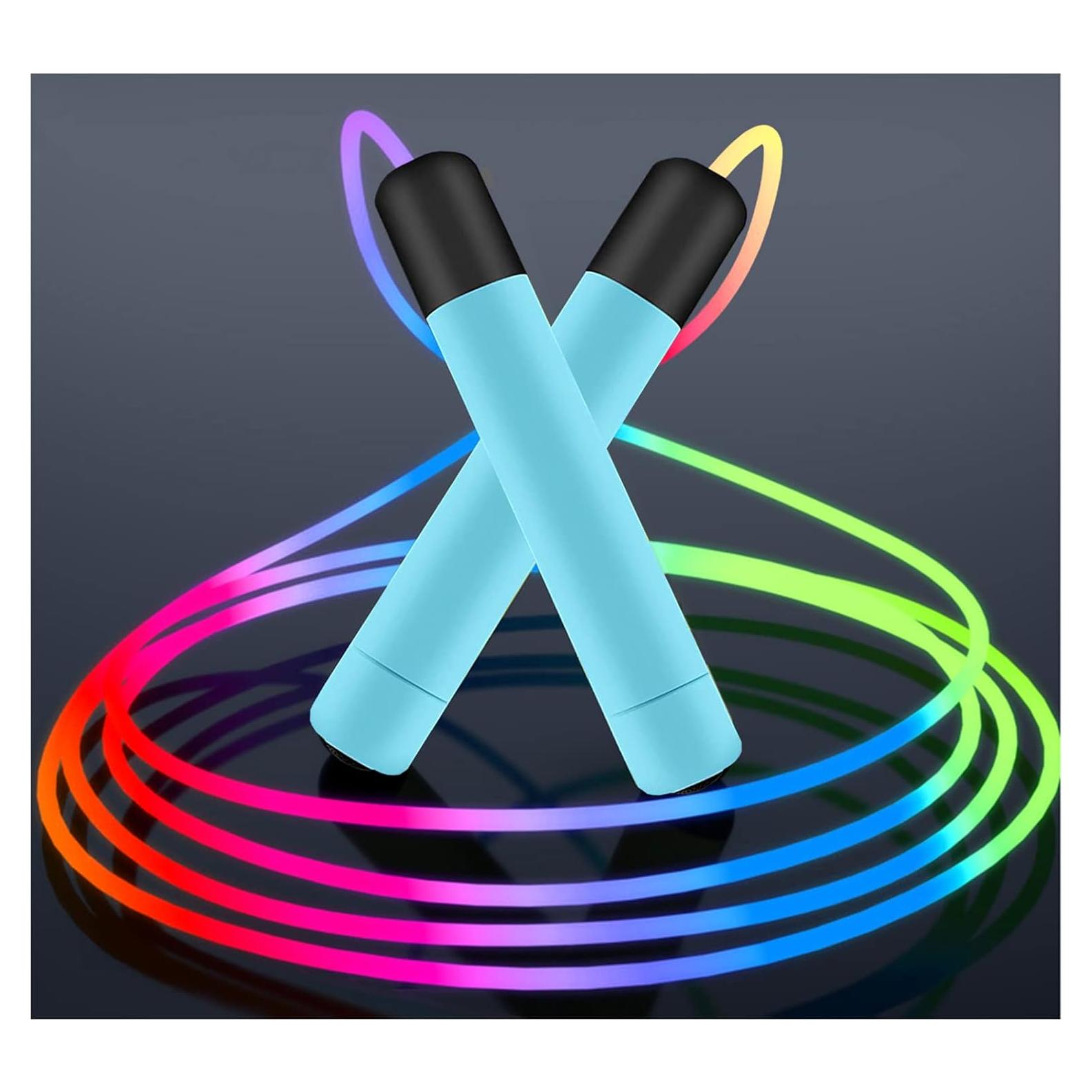 Cuerda de Salto LED Ajustable Hxxyilok 2.74m para Niños y Adultos