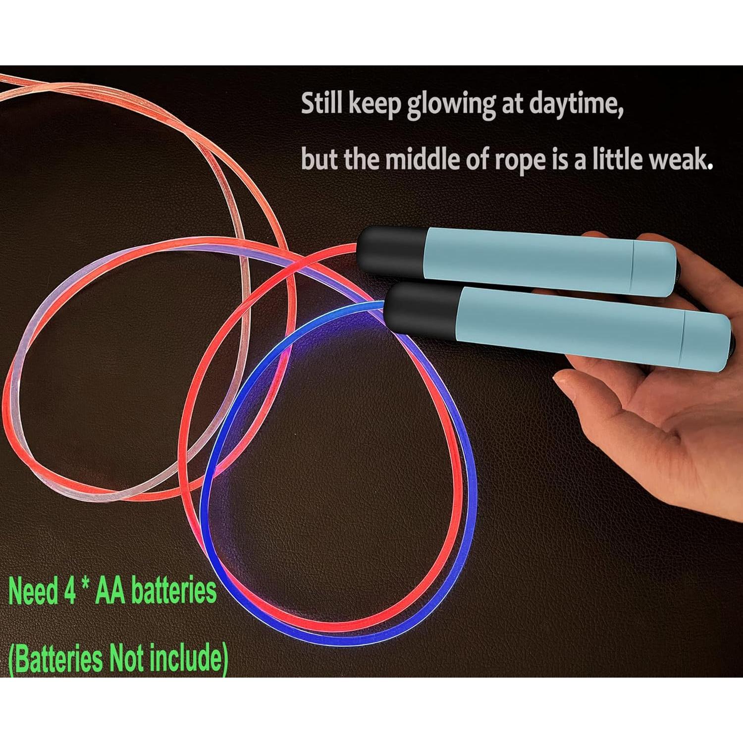 Cuerda de Salto LED Ajustable Hxxyilok 2.74m para Niños y Adultos