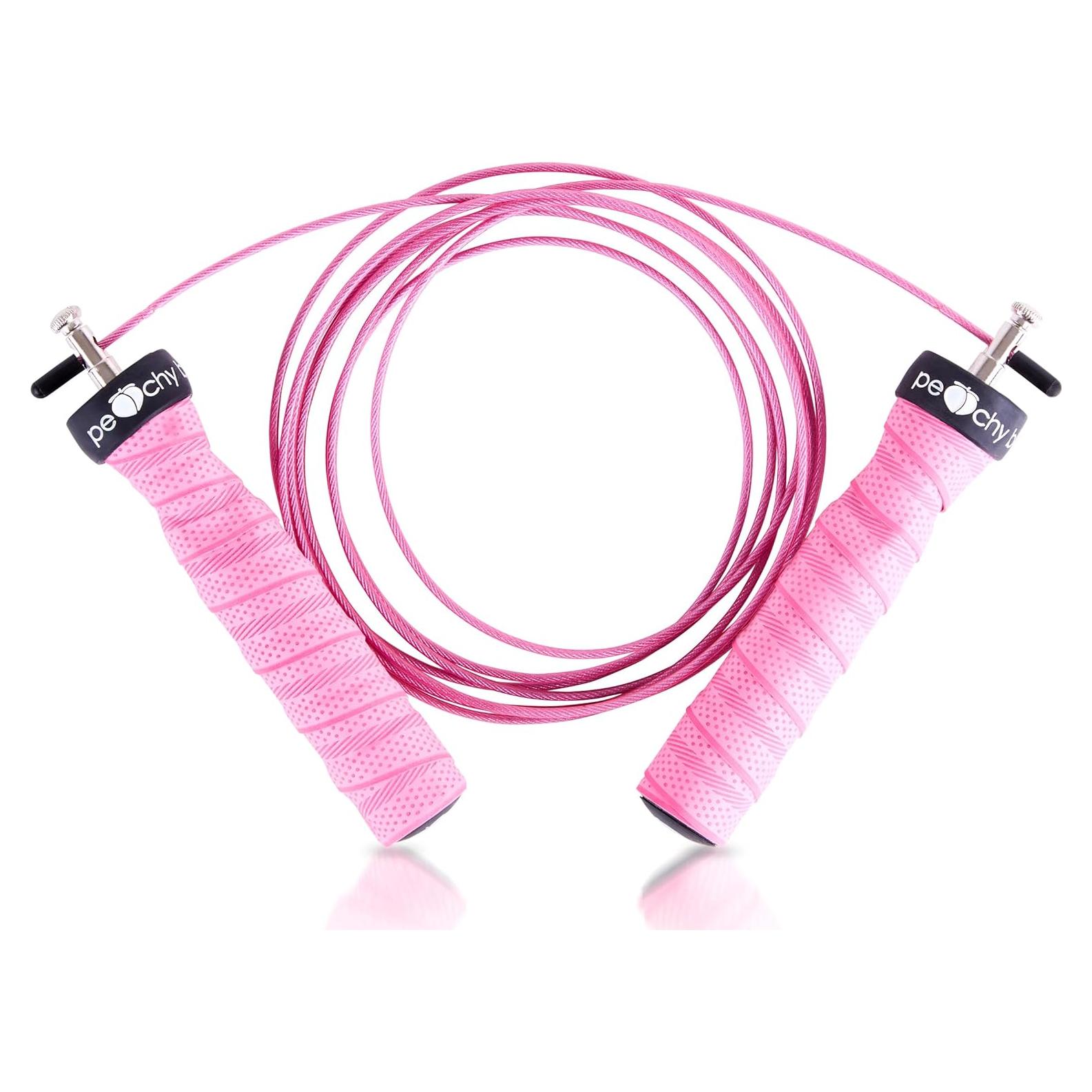 Cuerda de saltar ajustable The Peachy Bay con mangos antideslizantes