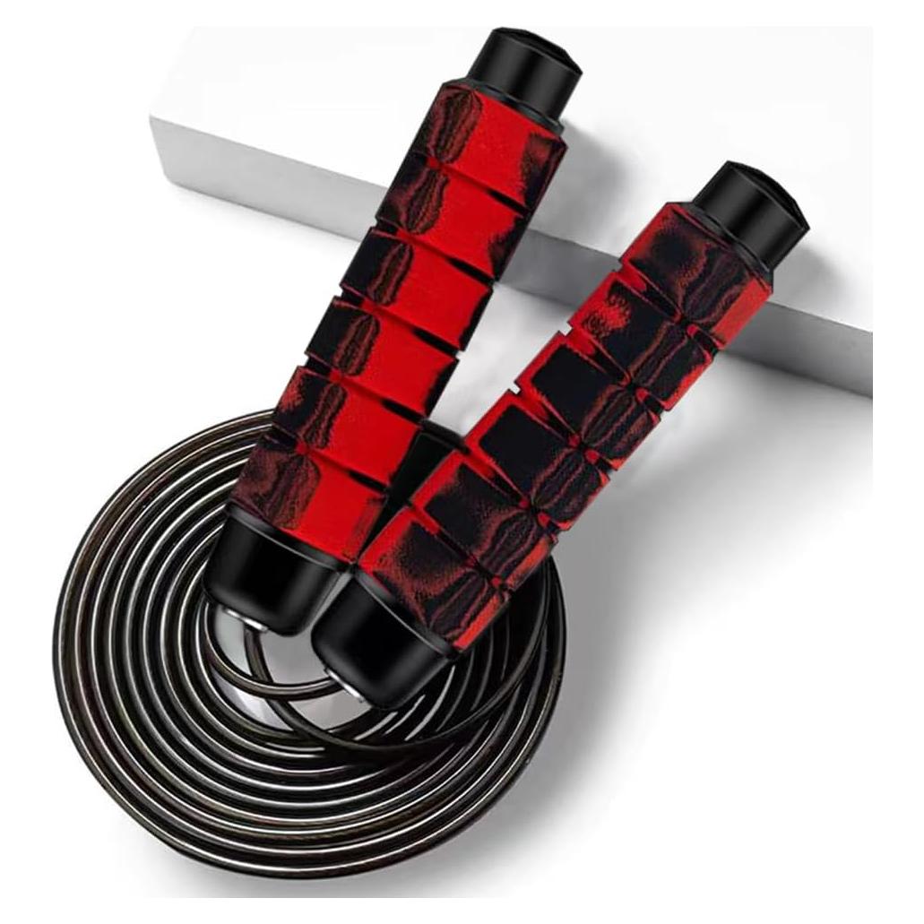 Cuerda de Salto Ajustable DYDSTRNG con Rodamientos para Fitness