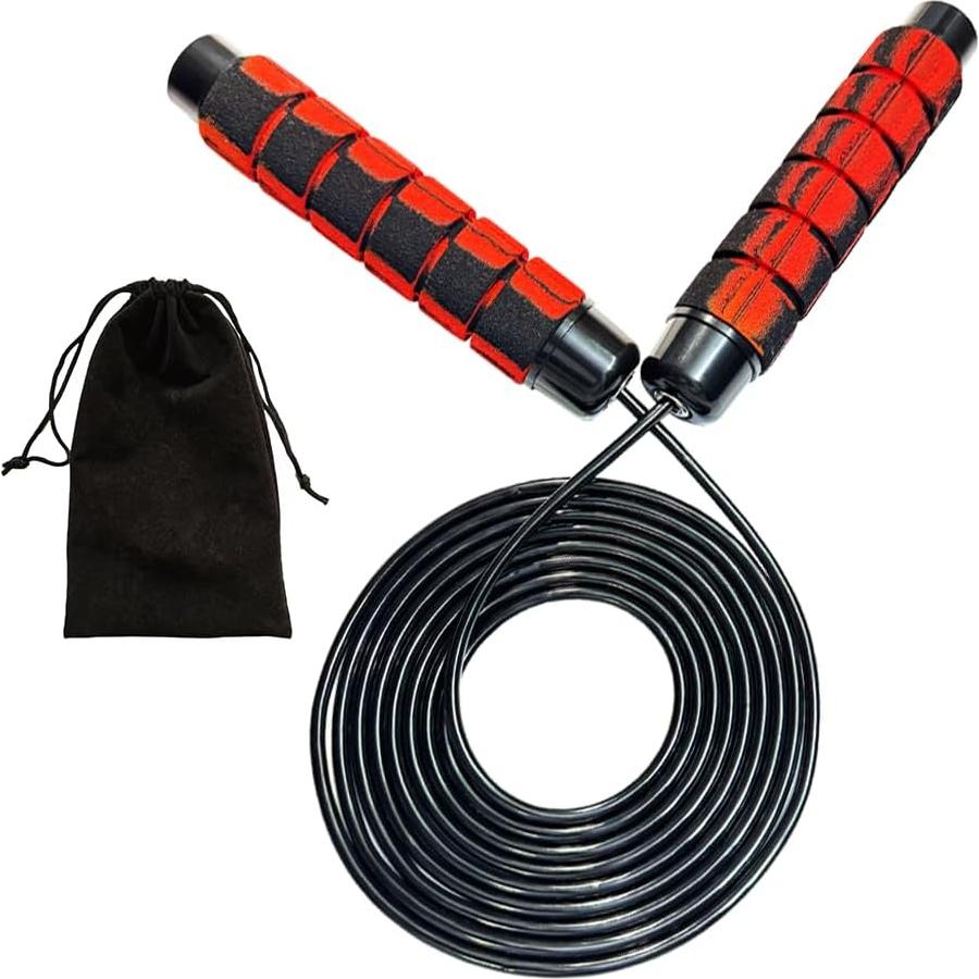 Cuerda de Salto Ajustable DYDSTRNG con Rodamientos para Fitness