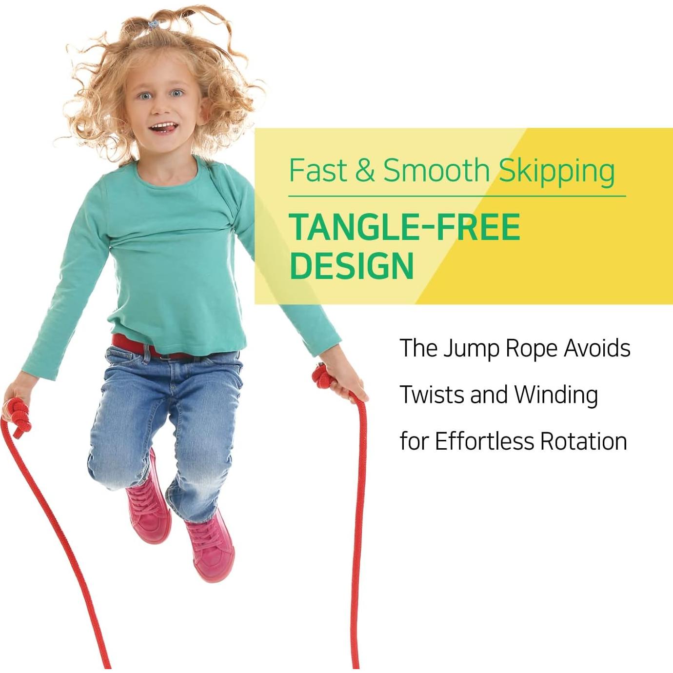 Cuerda de Saltar KSY JUMP ROPE Ajustable para Niños 260 cm