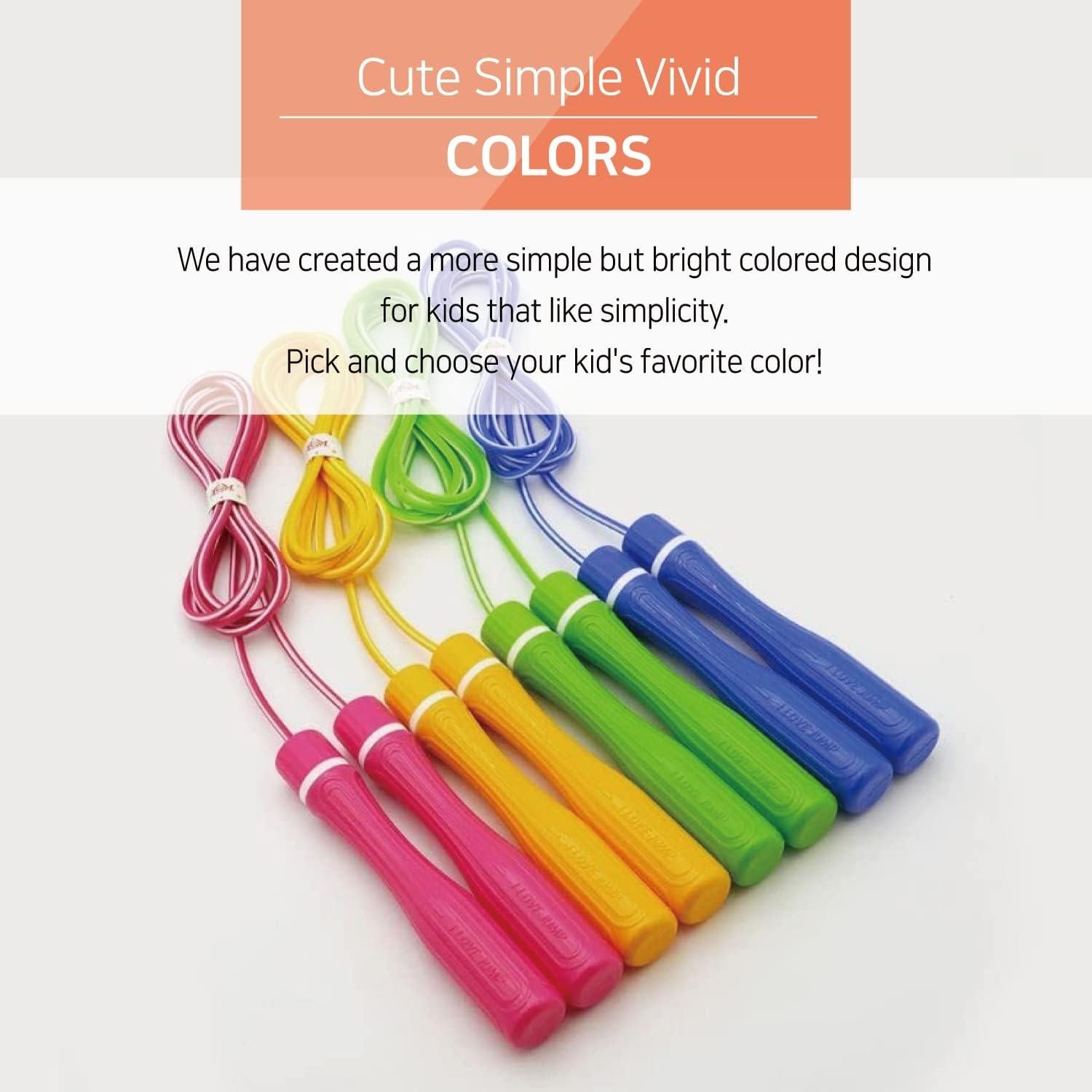 Cuerda de Saltar KSY JUMP ROPE Ajustable para Niños 260 cm