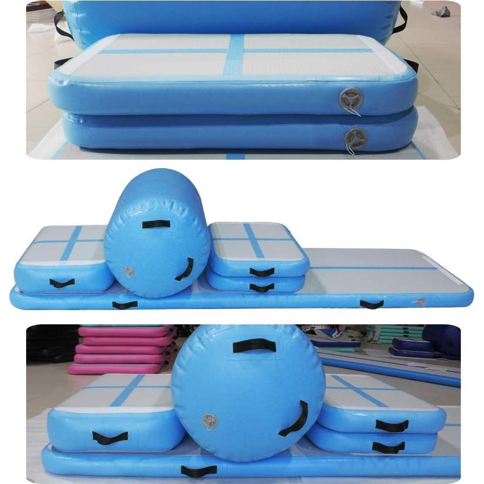 Set de 5 Colchonetas Inflables de Gimnasia AKSPORT 3m x 1m