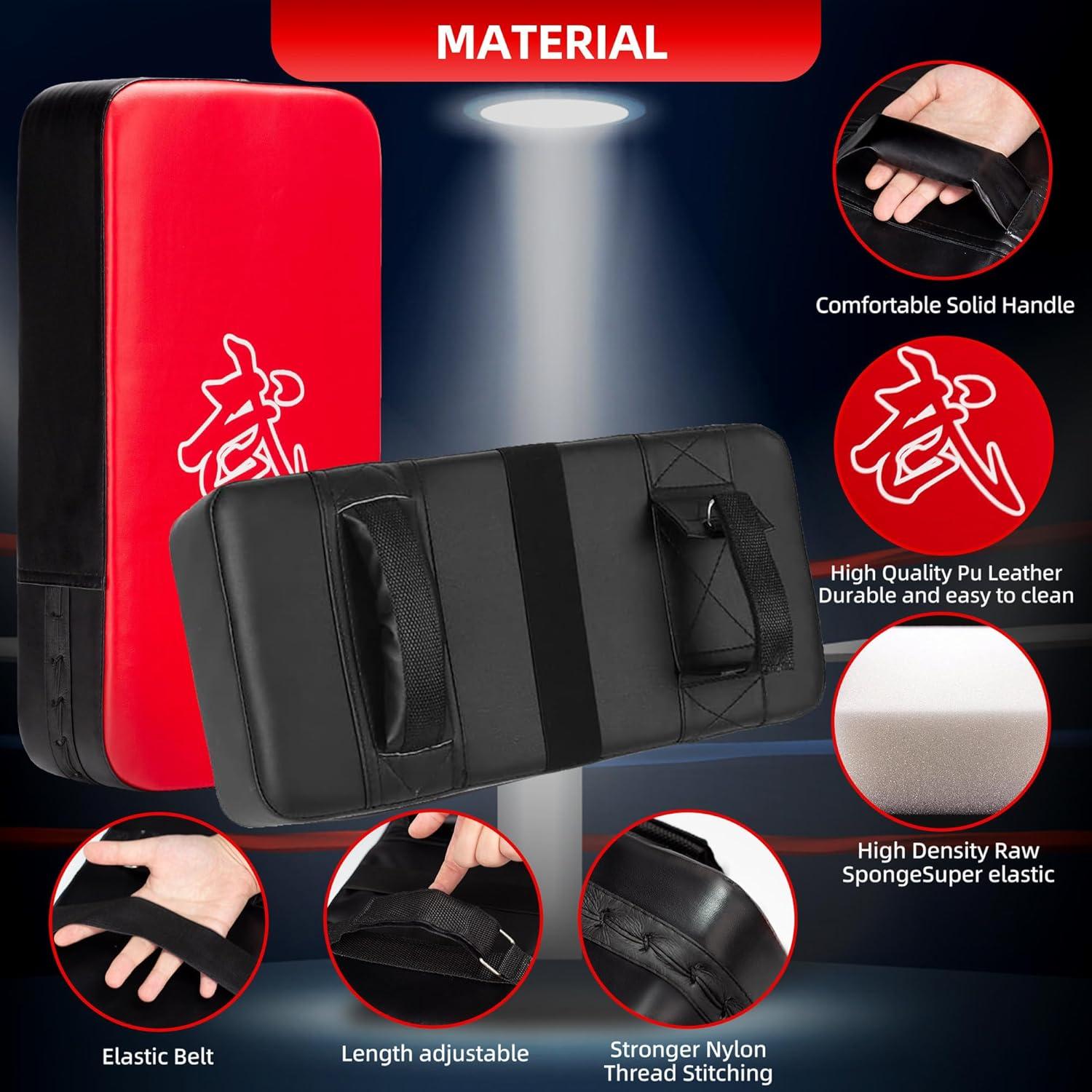 Set de Guantes de Boxeo ZERUIDM para Niños 4-en-1