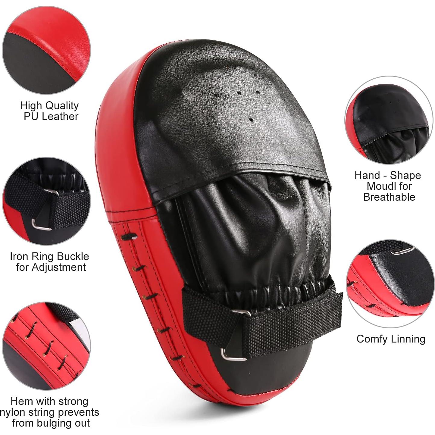 Set de Guantes de Boxeo y Mitones Odoland 6oz para Niños