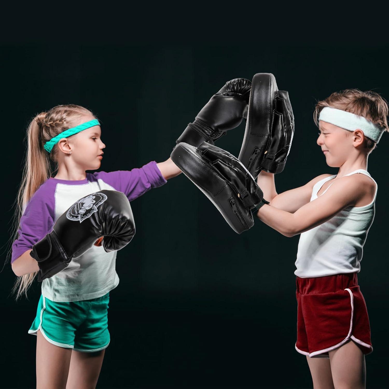 Set de Boxeo 3-en-1 Cididu para Niños - Guantes y Almohadilla
