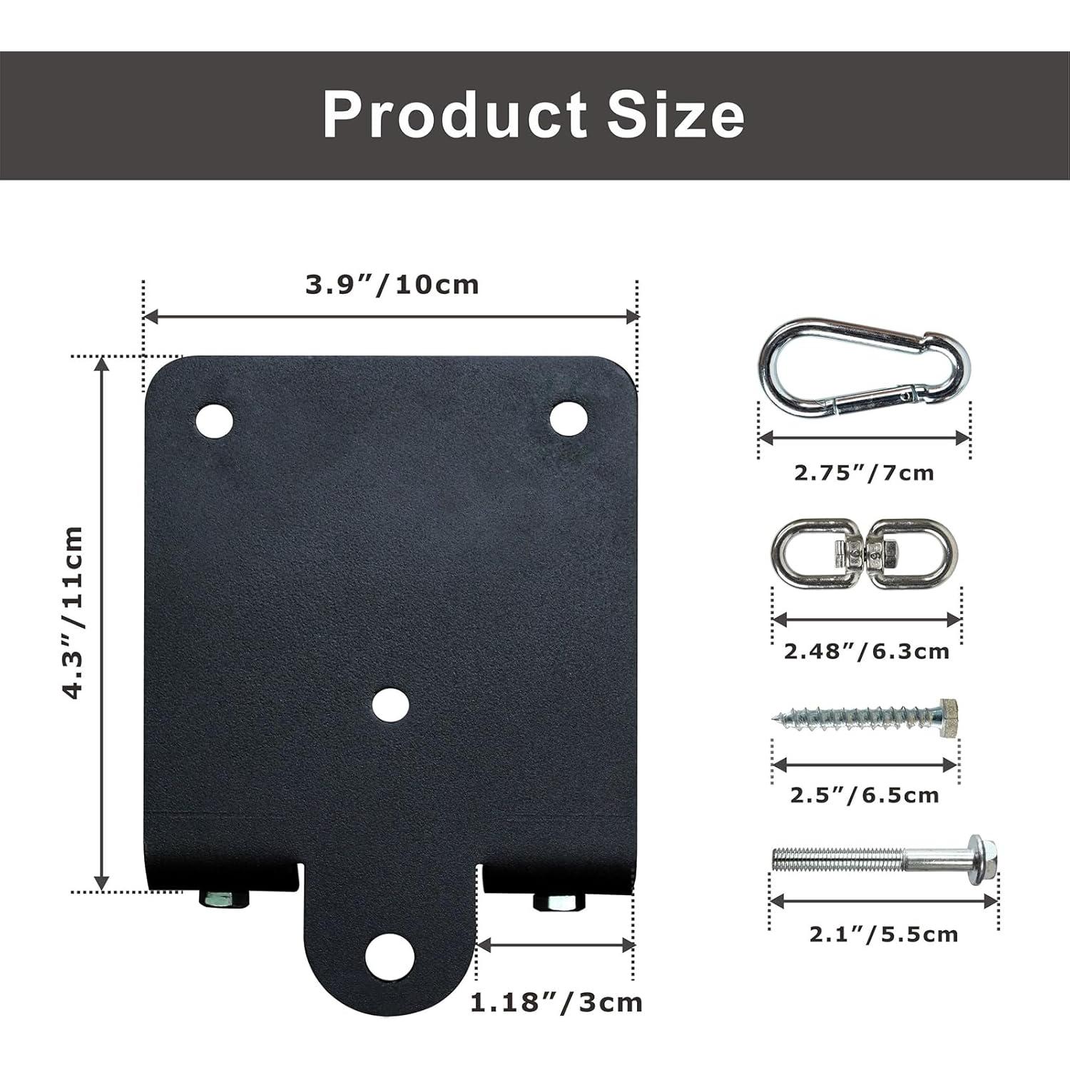 Soporte para Saco de Boxeo Pesado YZZHAJ Montaje en Pared
