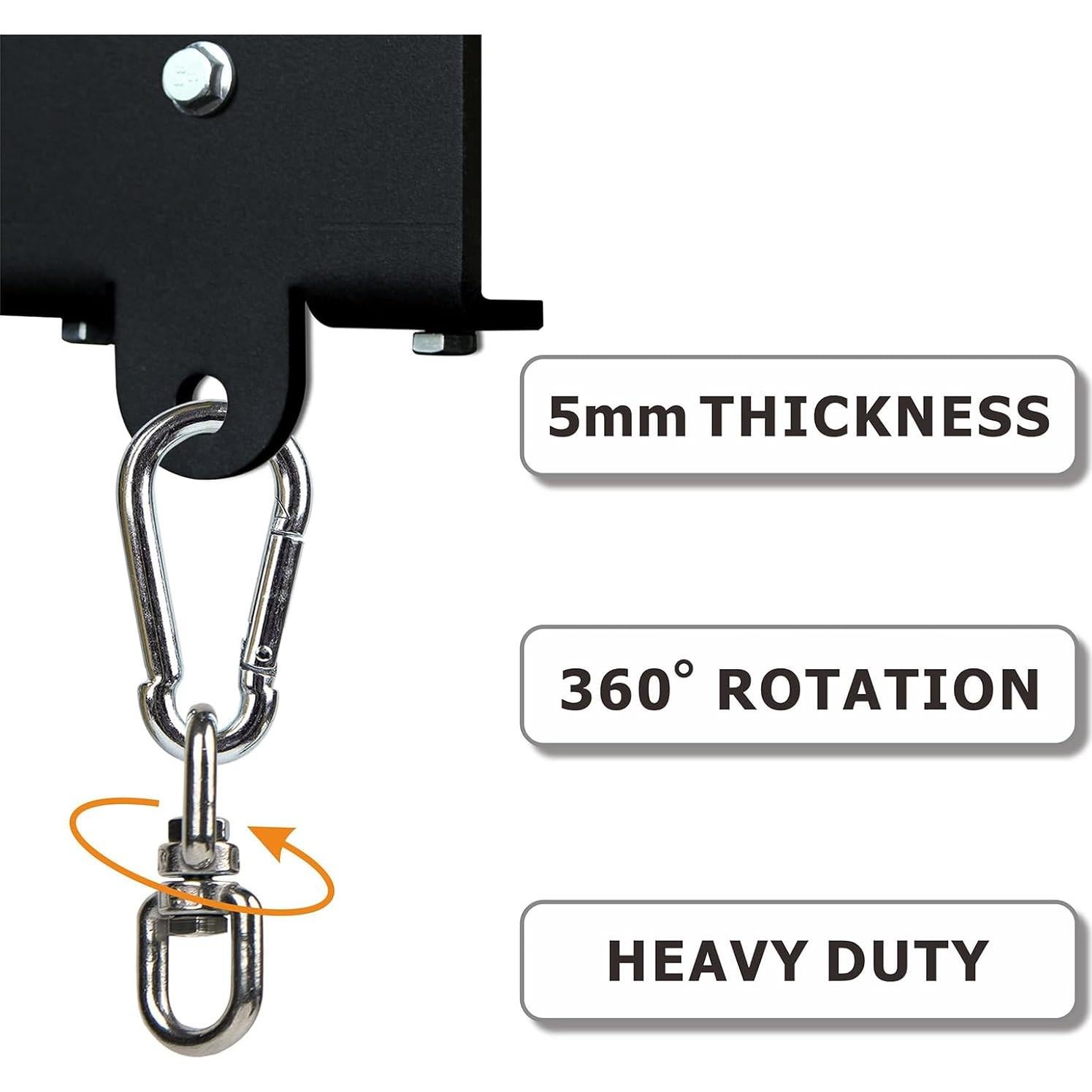 Soporte para Saco de Boxeo Pesado YZZHAJ Montaje en Pared