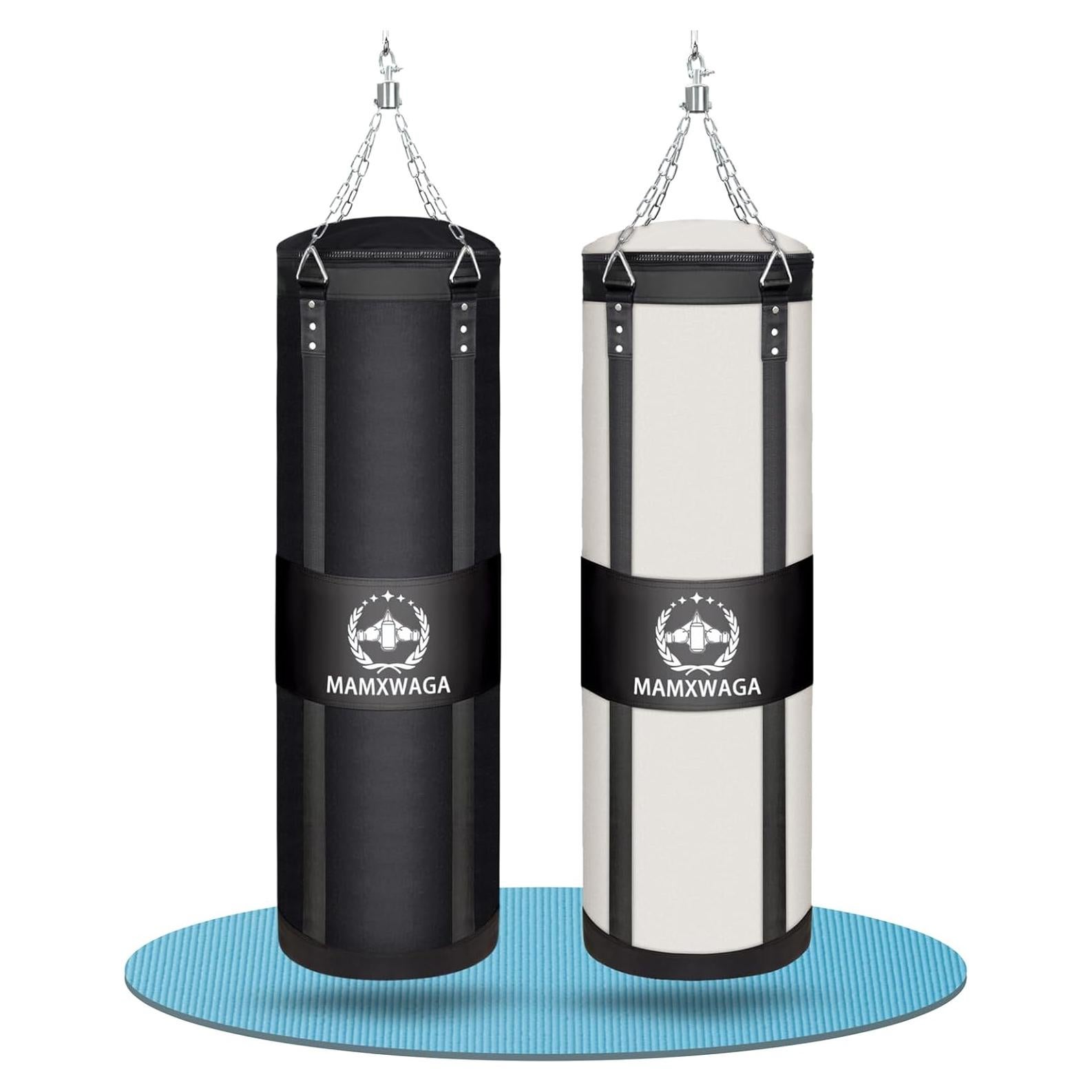 Bolsa de Boxeo Pesada Mamxwaga 4FT Lona para Kickboxing