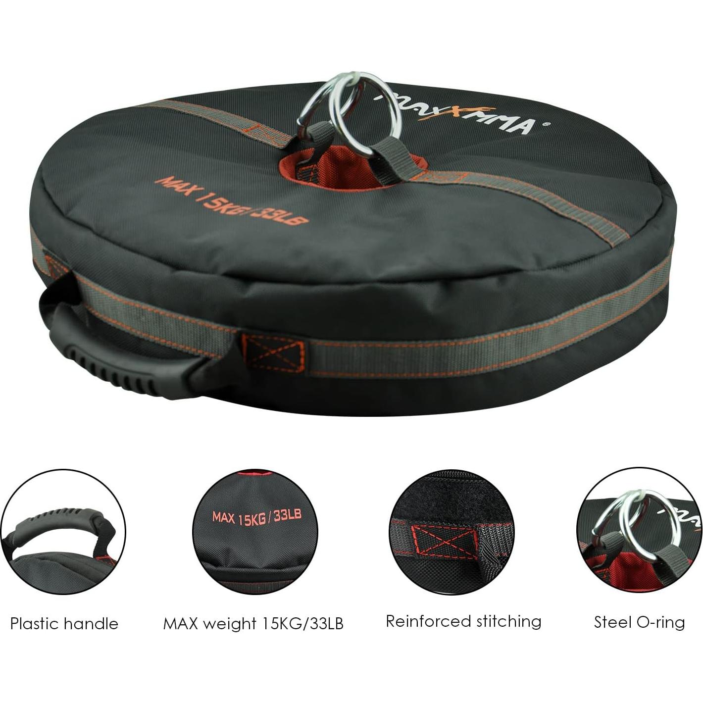 Ancla de Bolsa Pesada MaxxMMA 15 kg Entrenamiento MMA