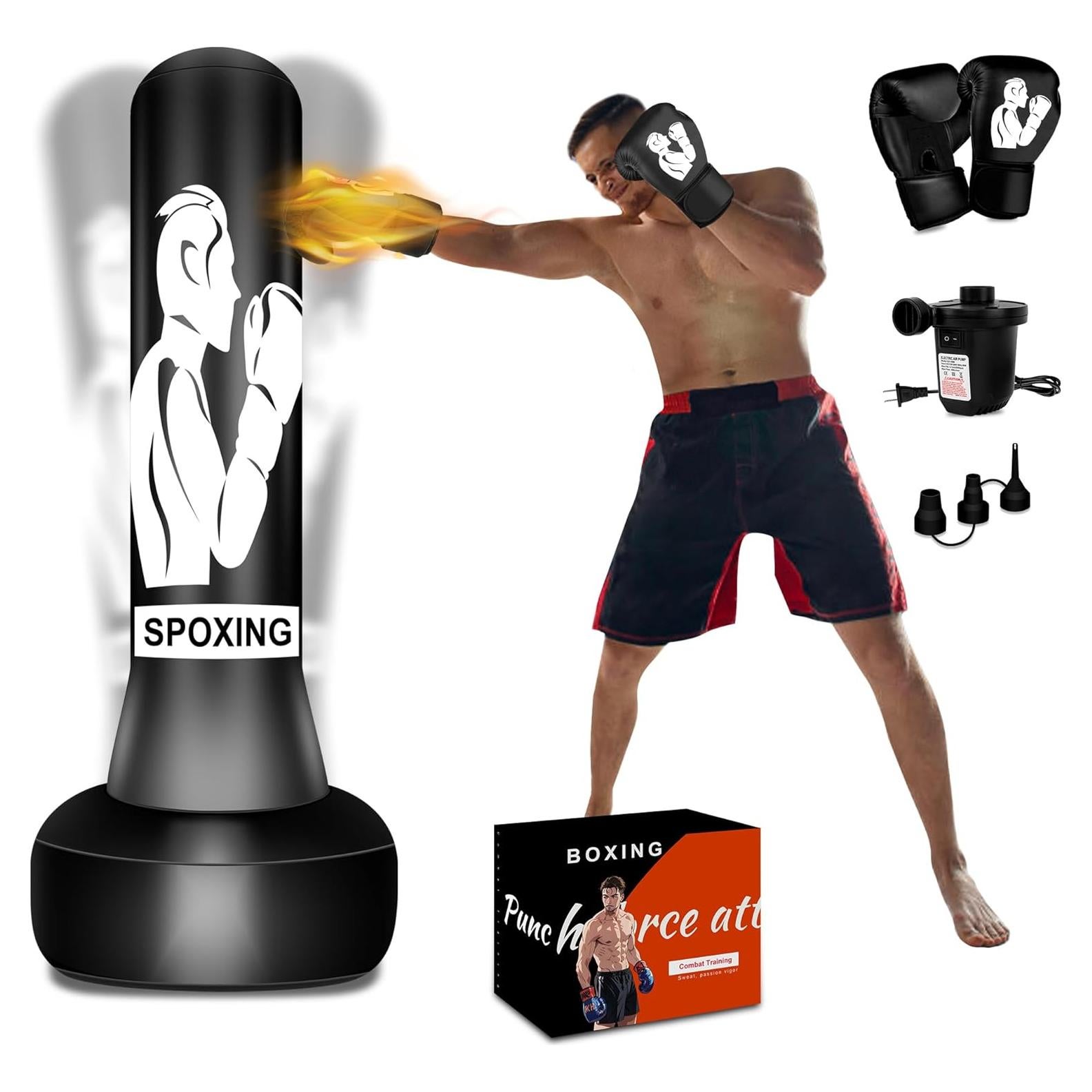 Saco de Boxeo de Pie Vobab 70" (177.8 cm) para Adultos