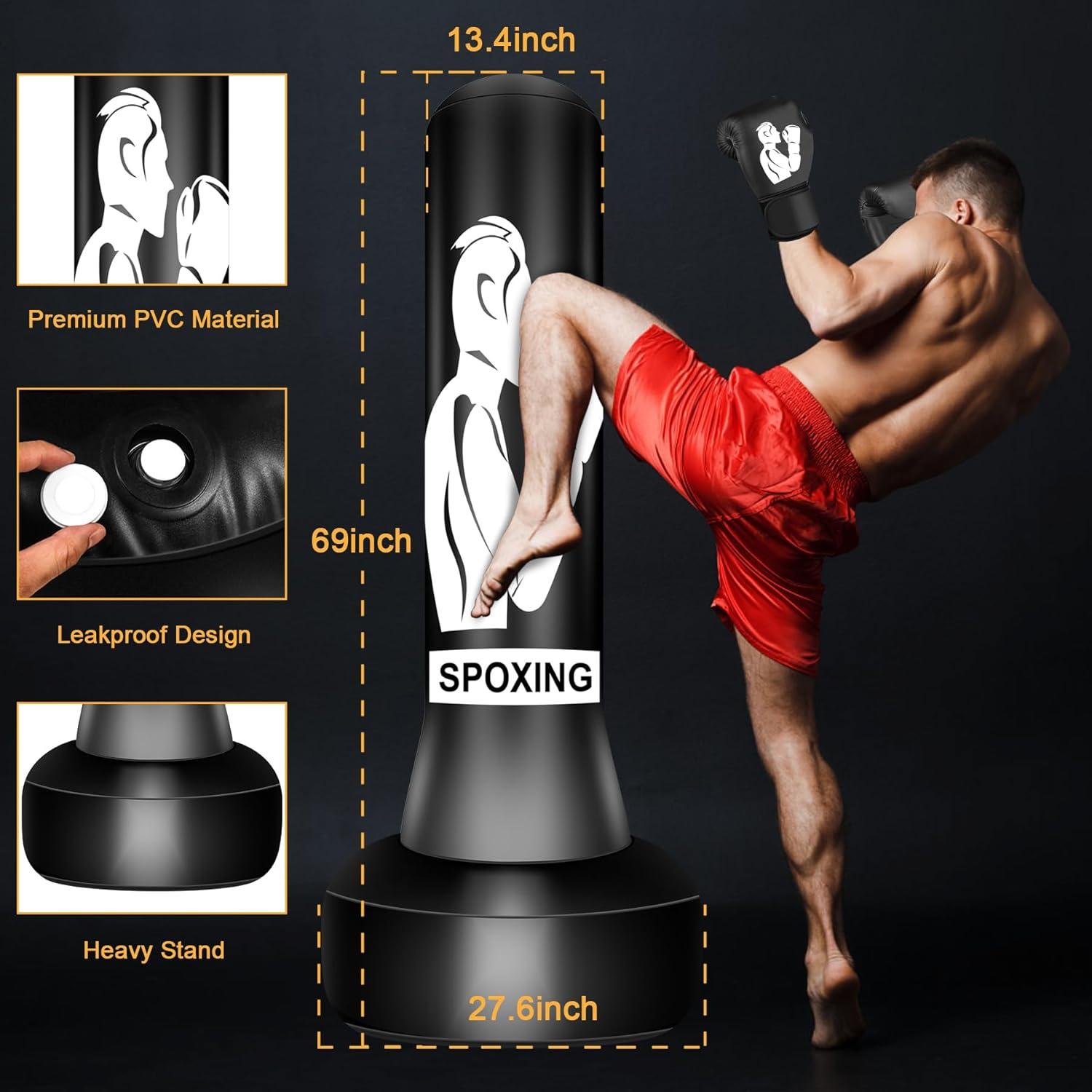 Saco de Boxeo de Pie Vobab 70" (177.8 cm) para Adultos