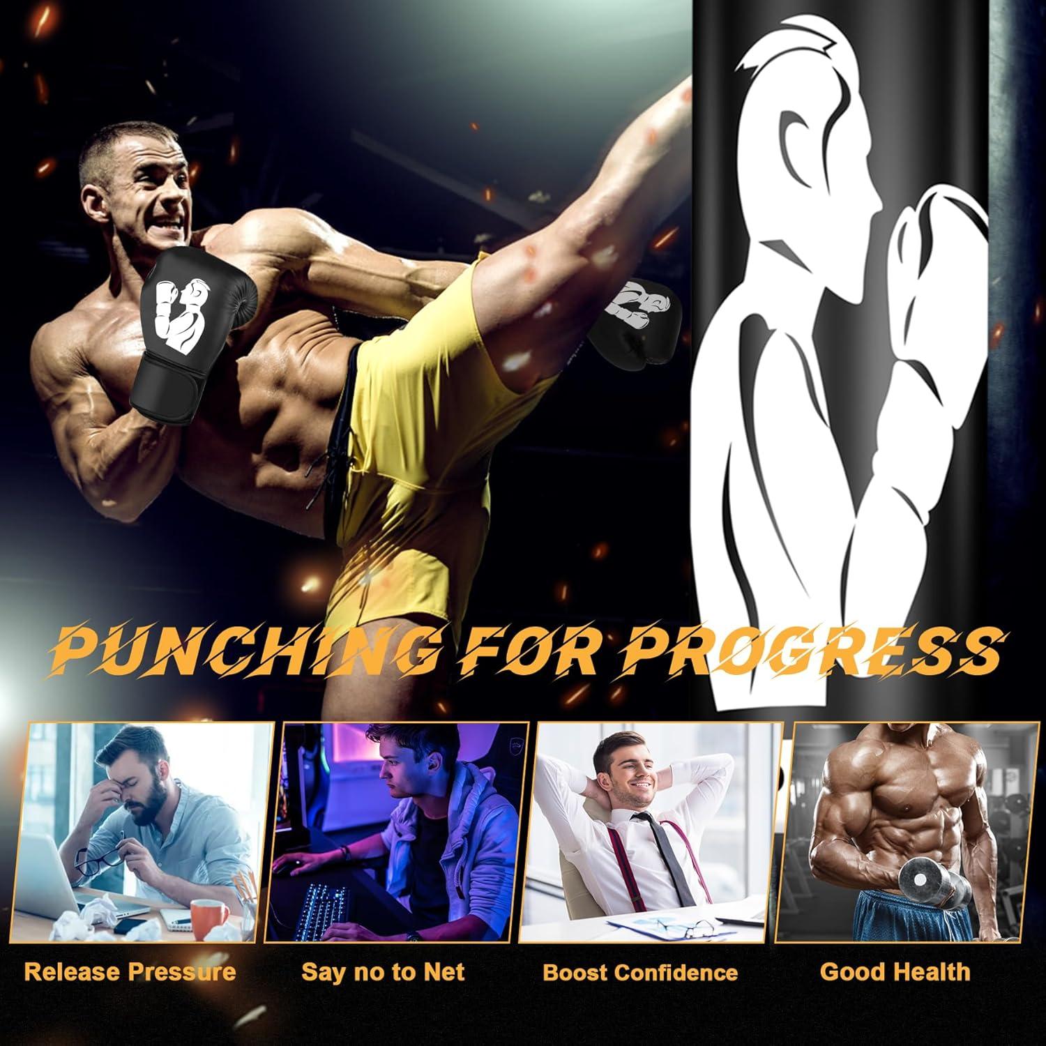 Saco de Boxeo de Pie Vobab 70" (177.8 cm) para Adultos