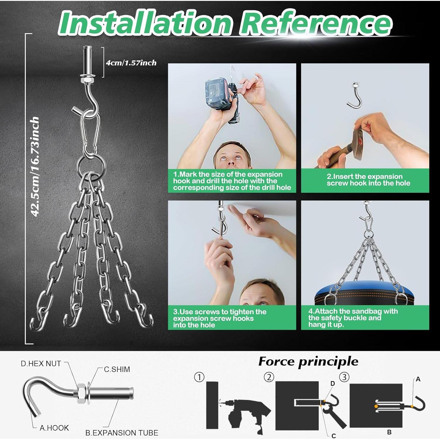 Saco de Boxeo para Niños YORWHIN 2.7ft con Guantes 6oz