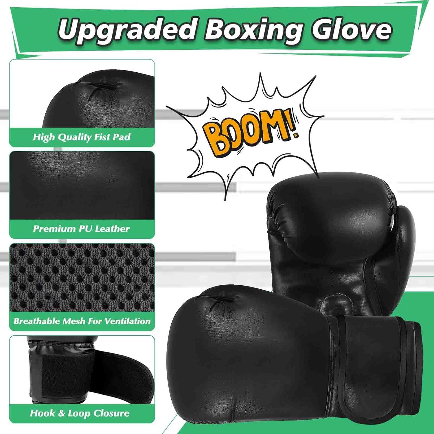 Saco de Boxeo para Niños YORWHIN 2.7ft con Guantes 6oz