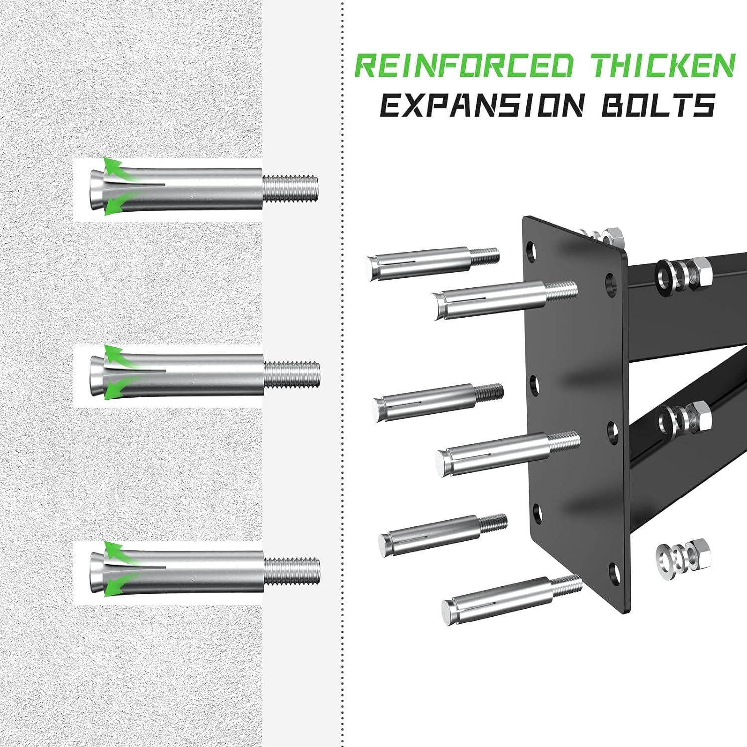 Soporte de Pared Ajustable Eapele para Bolsa Pesada 226.8 kg