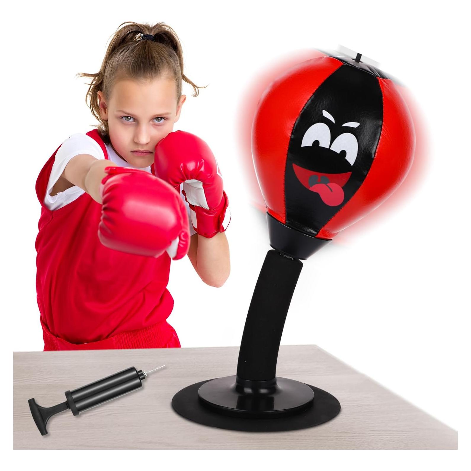 Bolsa de Golpes de Escritorio BOXOB con Ventosa - Alivio de Estrés