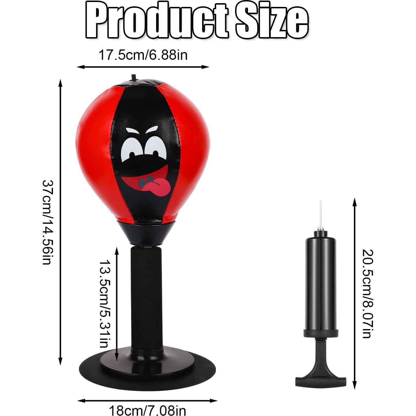 Bolsa de Golpes de Escritorio BOXOB con Ventosa - Alivio de Estrés