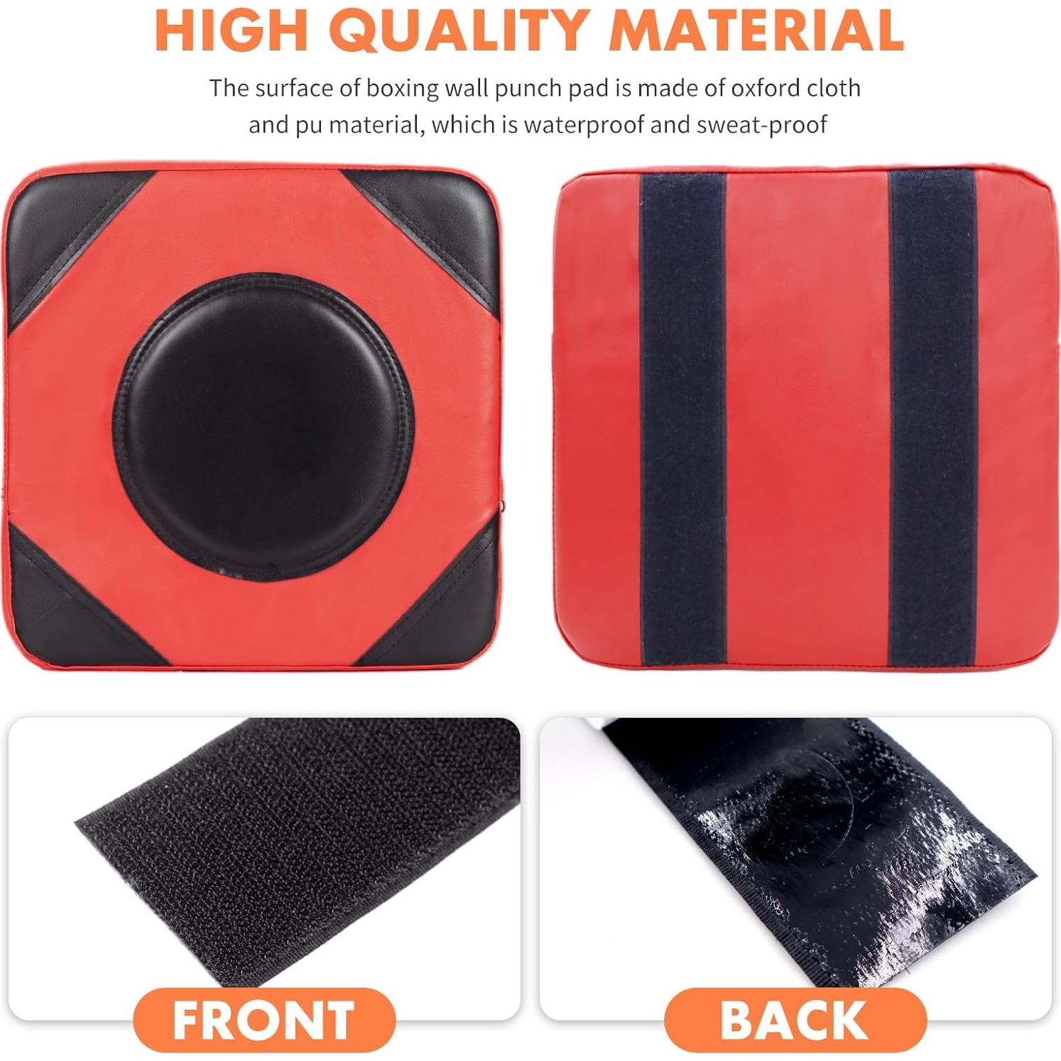 Almohadilla de Boxeo LuiceABC 30x30cm Ajustable para Pared