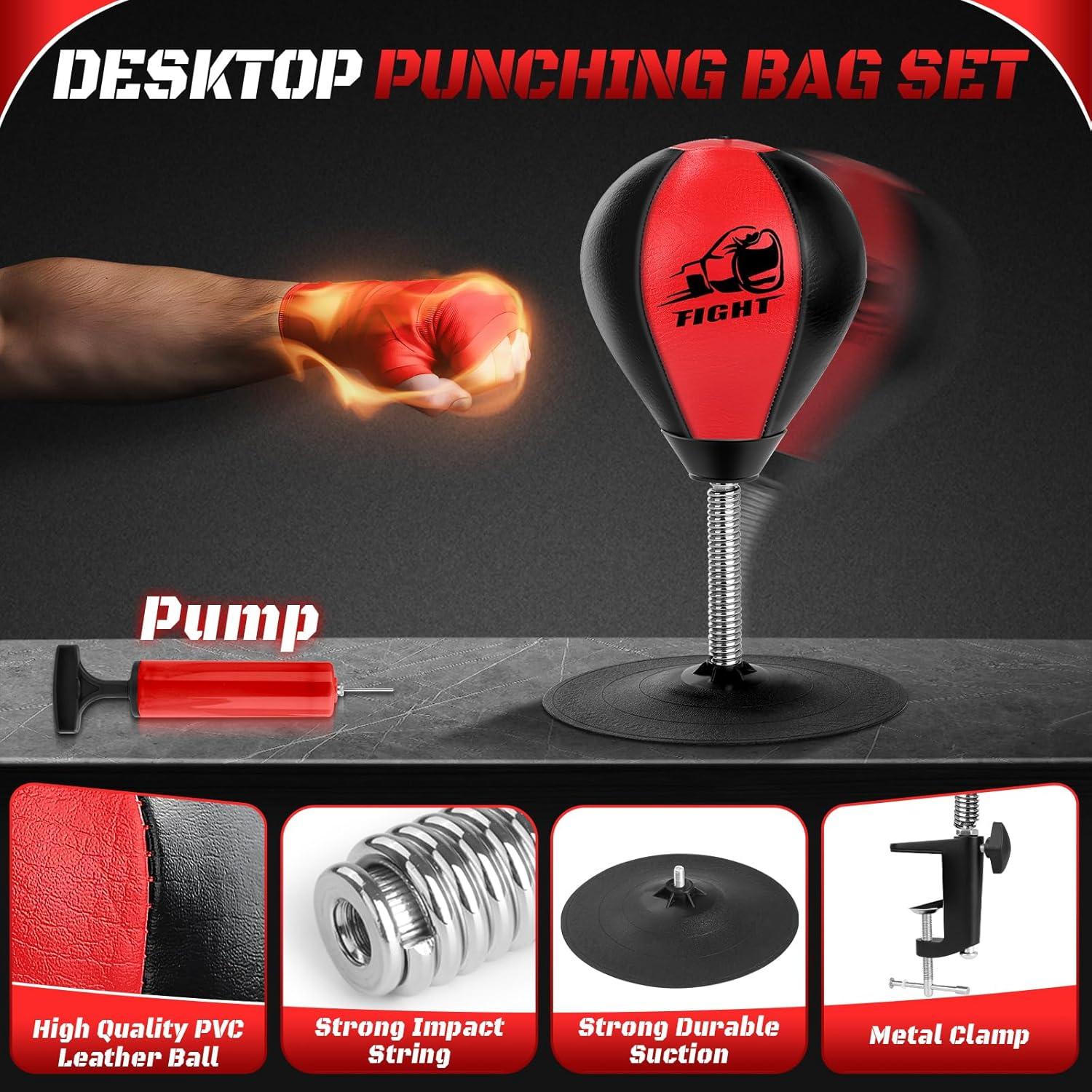 Bolsa de Golpes de Escritorio YORWHIN con Ventosa y Abrazadera