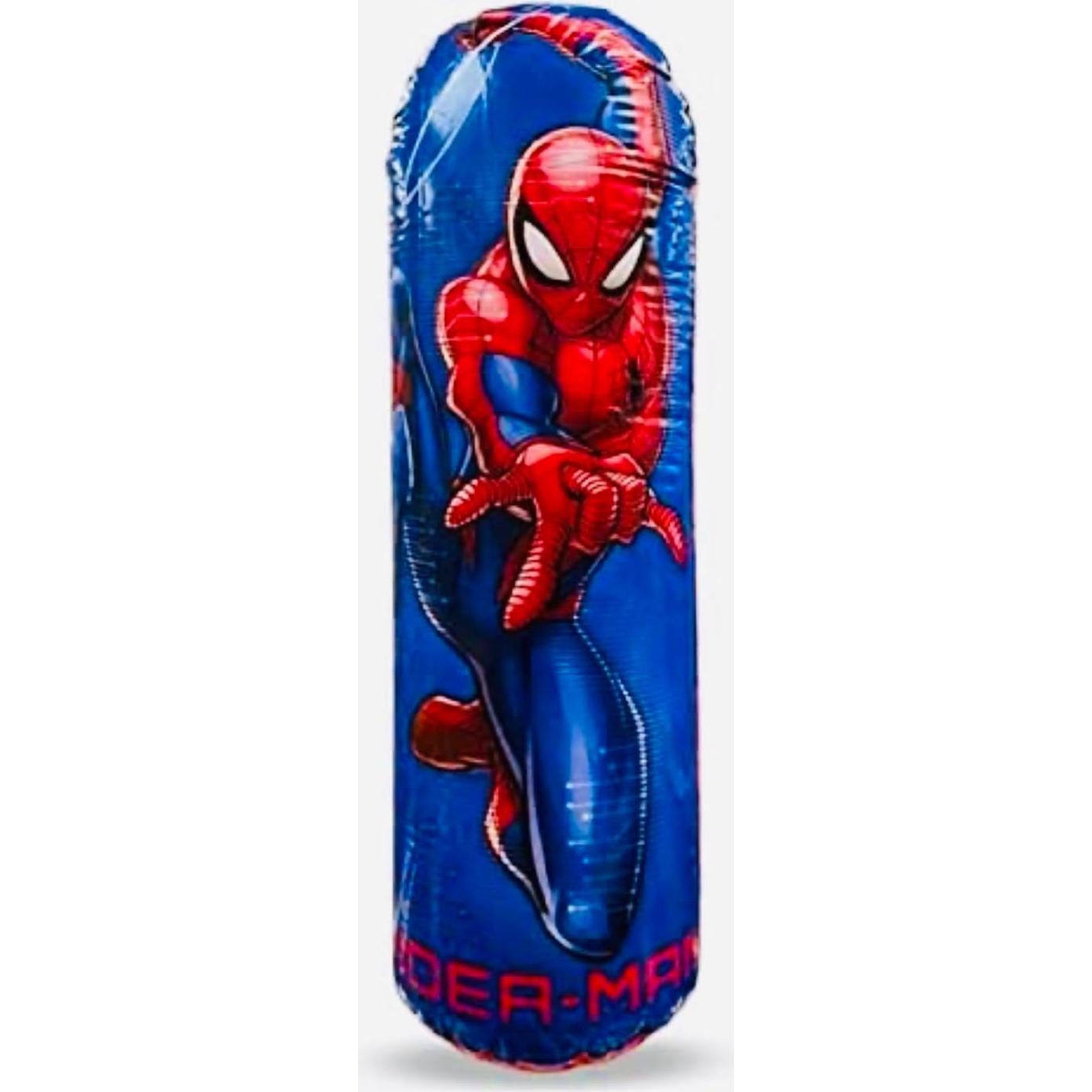Saco de Golpes Inflable Spiderman 87.63 cm para Niños