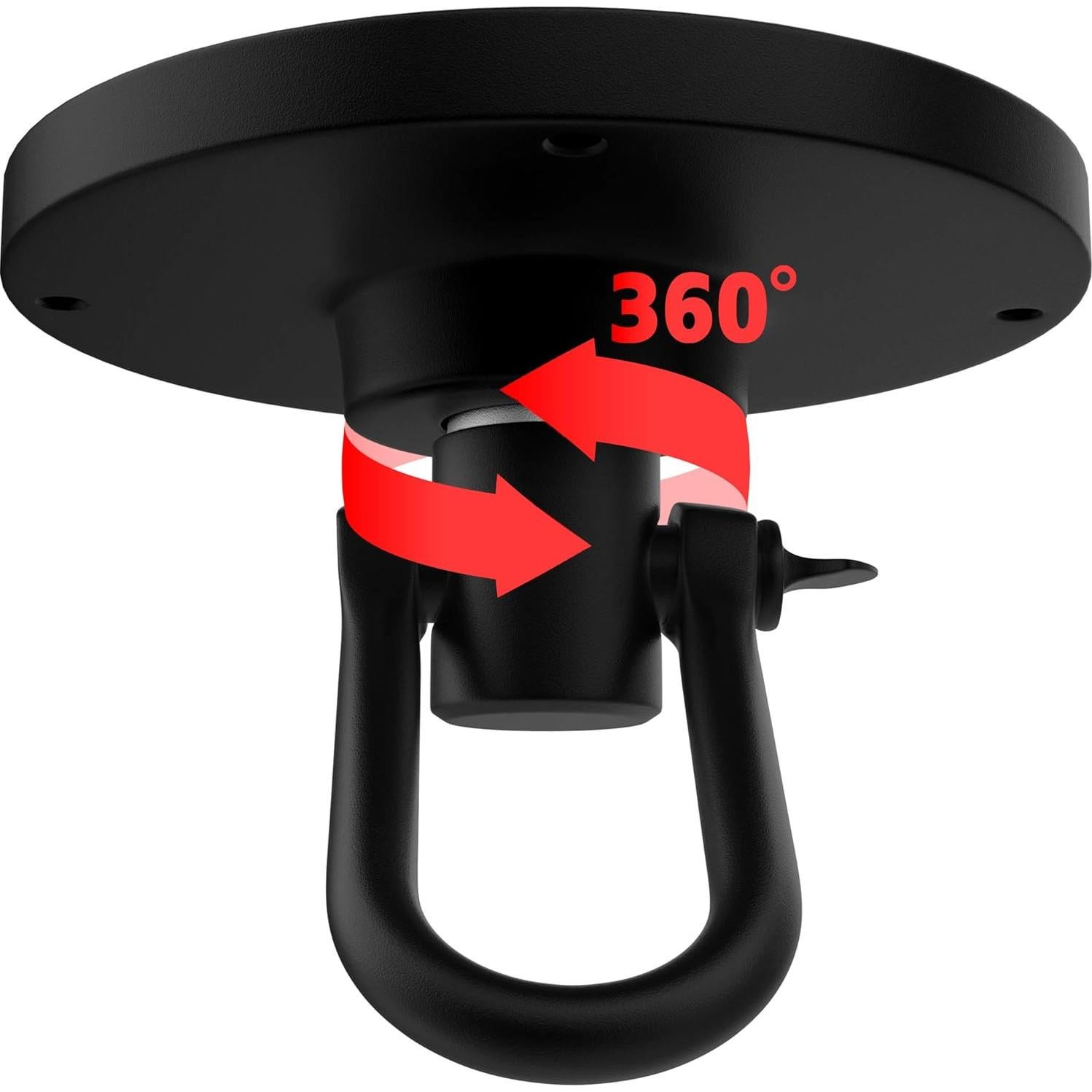Soporte de Techo RDX para Pelota de Velocidad 360° Negro