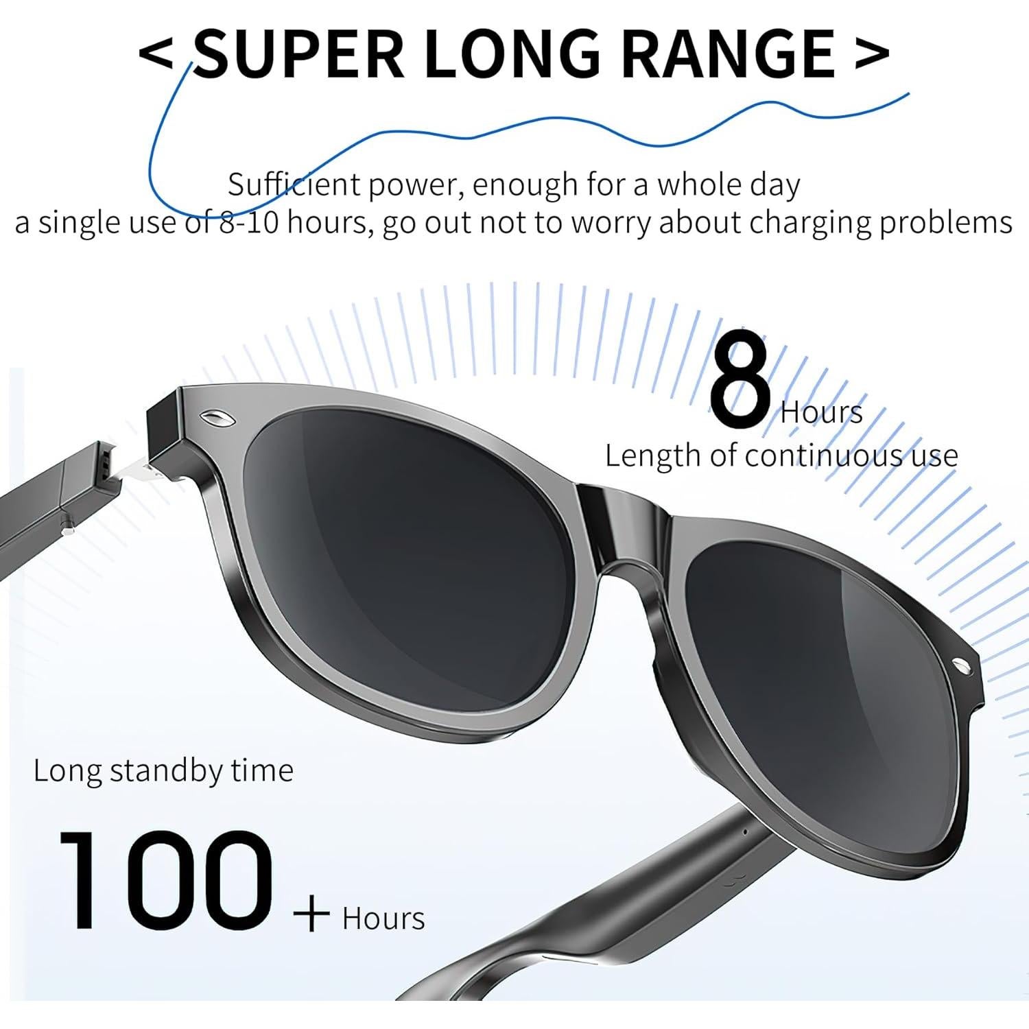 Gafas Inteligentes Fostex HT-YJ008-2 Bluetooth Polarizadas