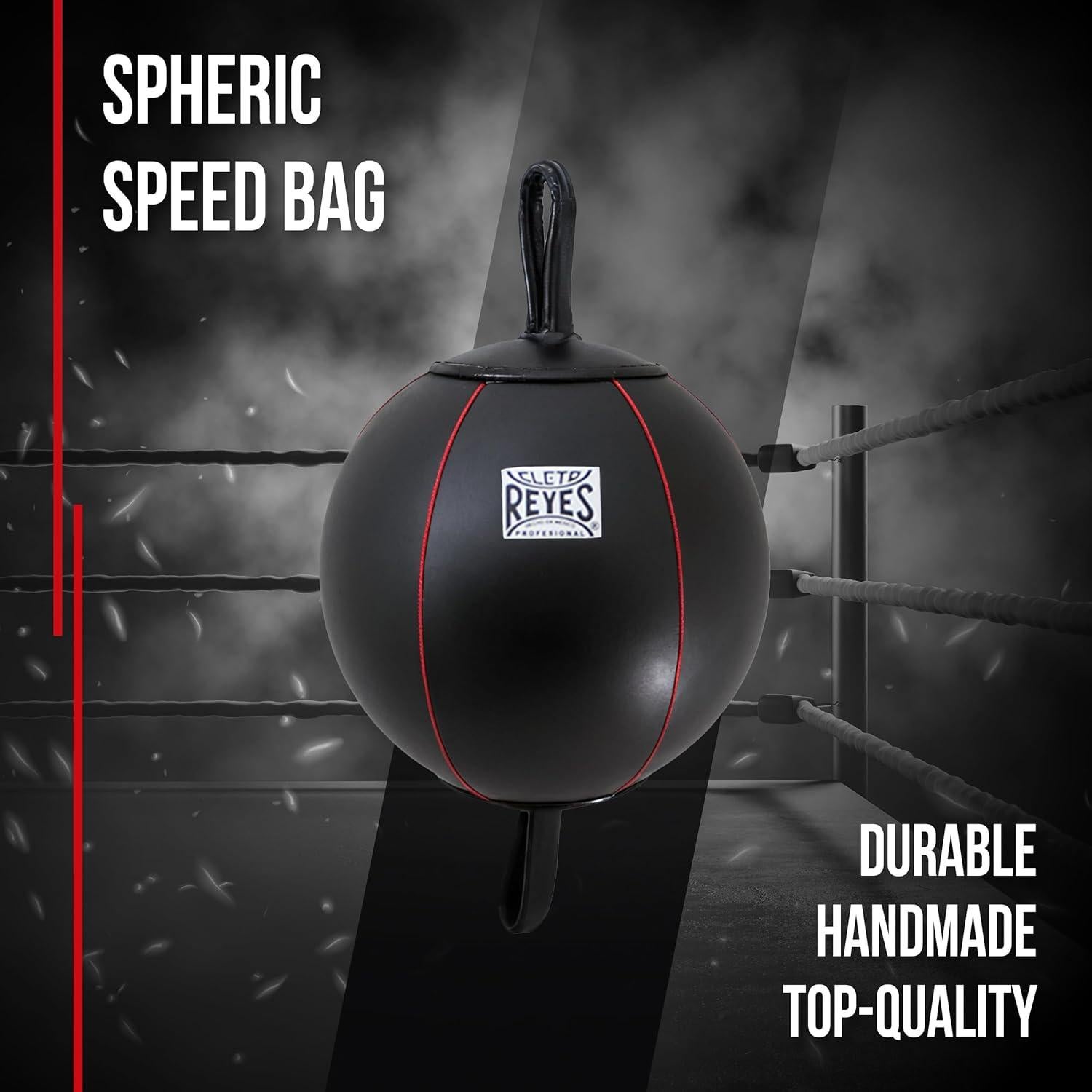 Saco de Boxeo Doble CLETO REYES Spheric 68.58 cm Negro