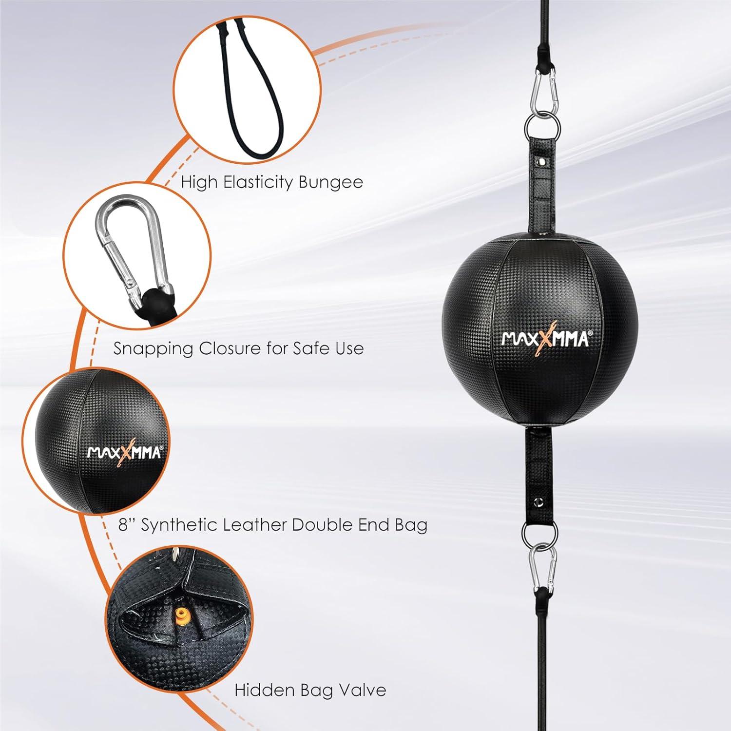 Bola de Doble Extremo MaxxMMA con Bomba y Accesorios