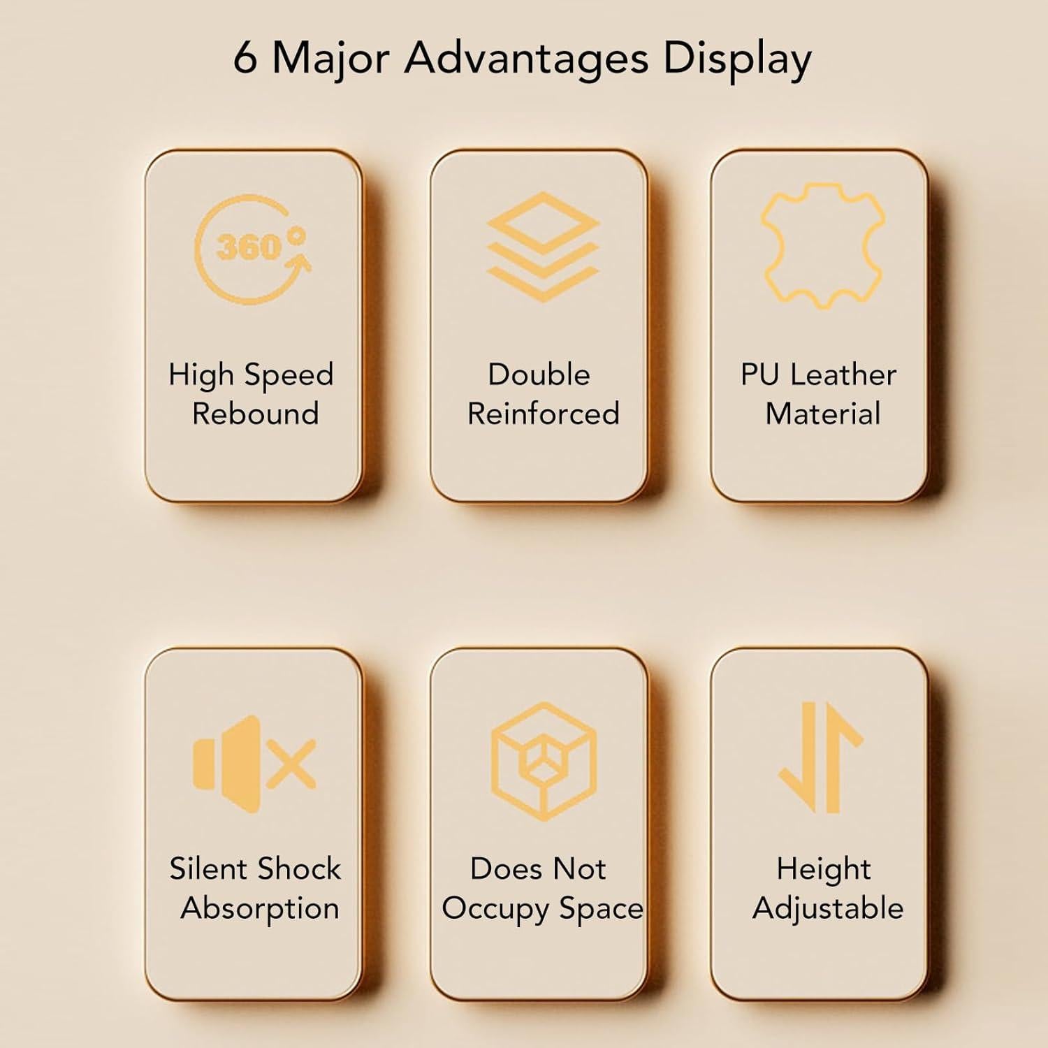 Saco de Boxeo Doble Extremo Fockety PU Ajustable 17cm