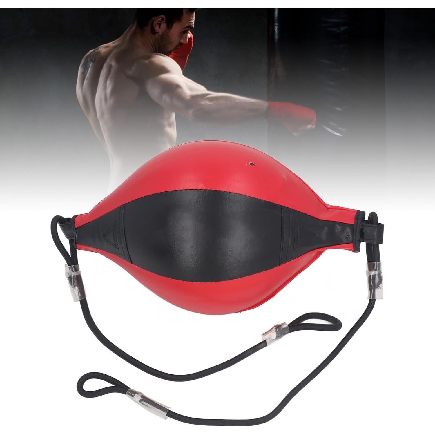 Saco de Boxeo Doble Extremo Fockety PU Ajustable 17cm