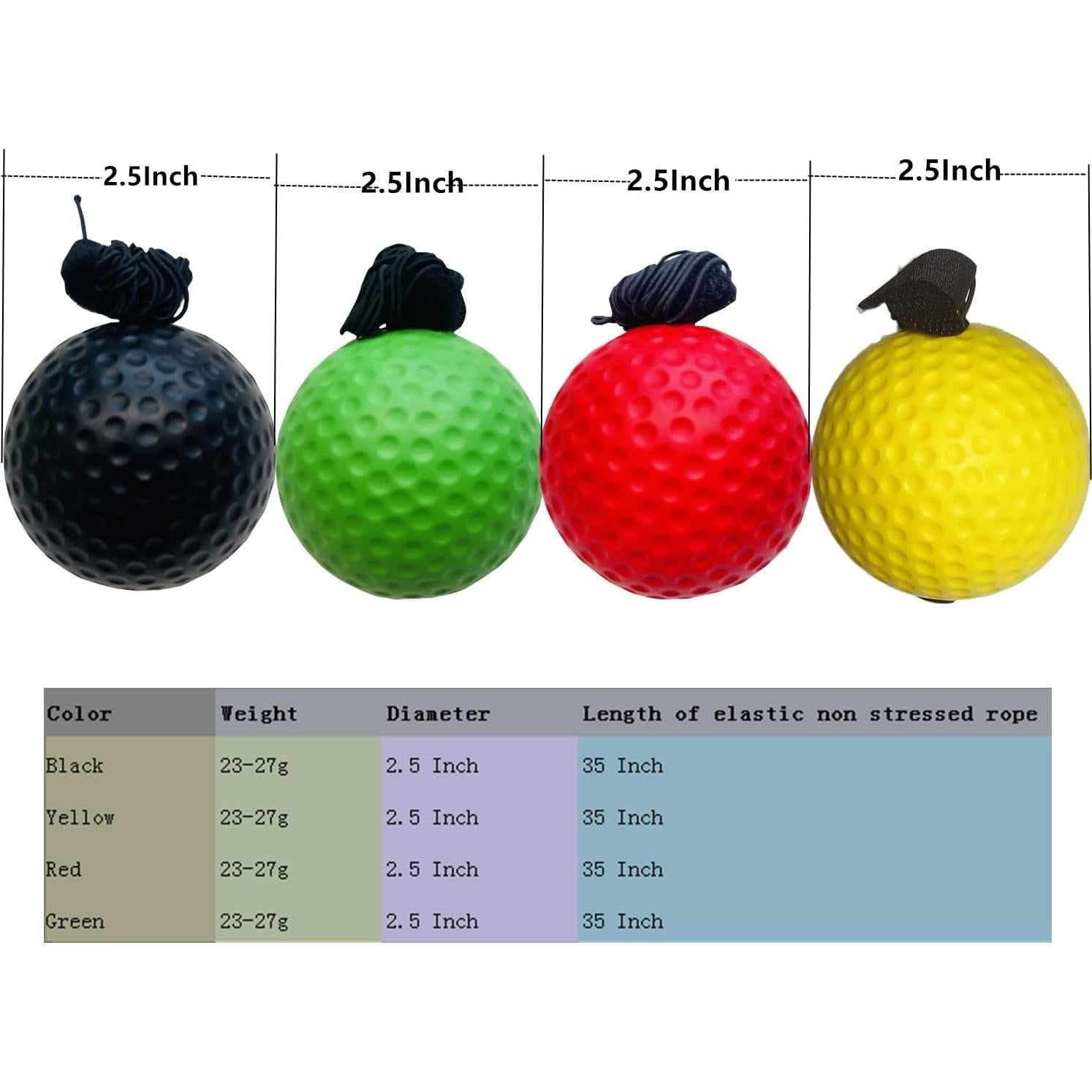 Conjunto de entrenamiento de boxeo KANGHUANG con 4 bolas y guantes