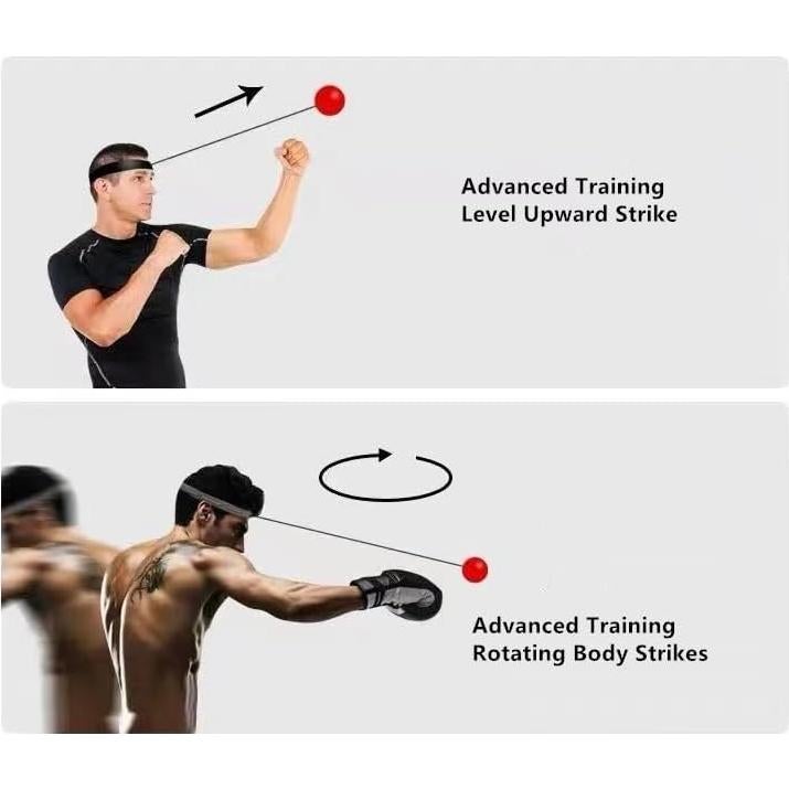 Bola de Reflexión de Boxeo JCYOYO BOXING001 6 cm con Vendajes