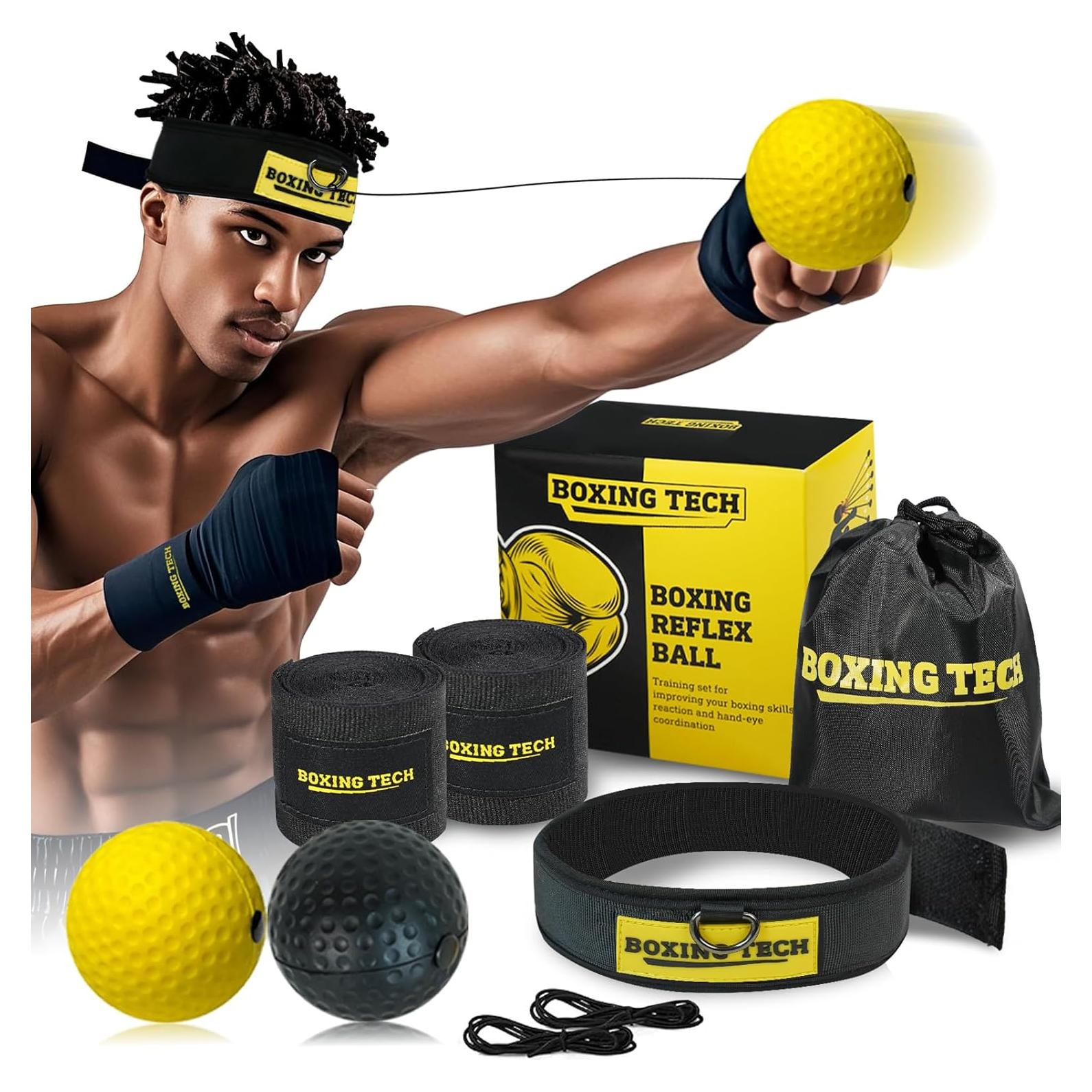 Juego de Pelotas de Reflexión Nautydaddy ND-BT001 - Boxeo