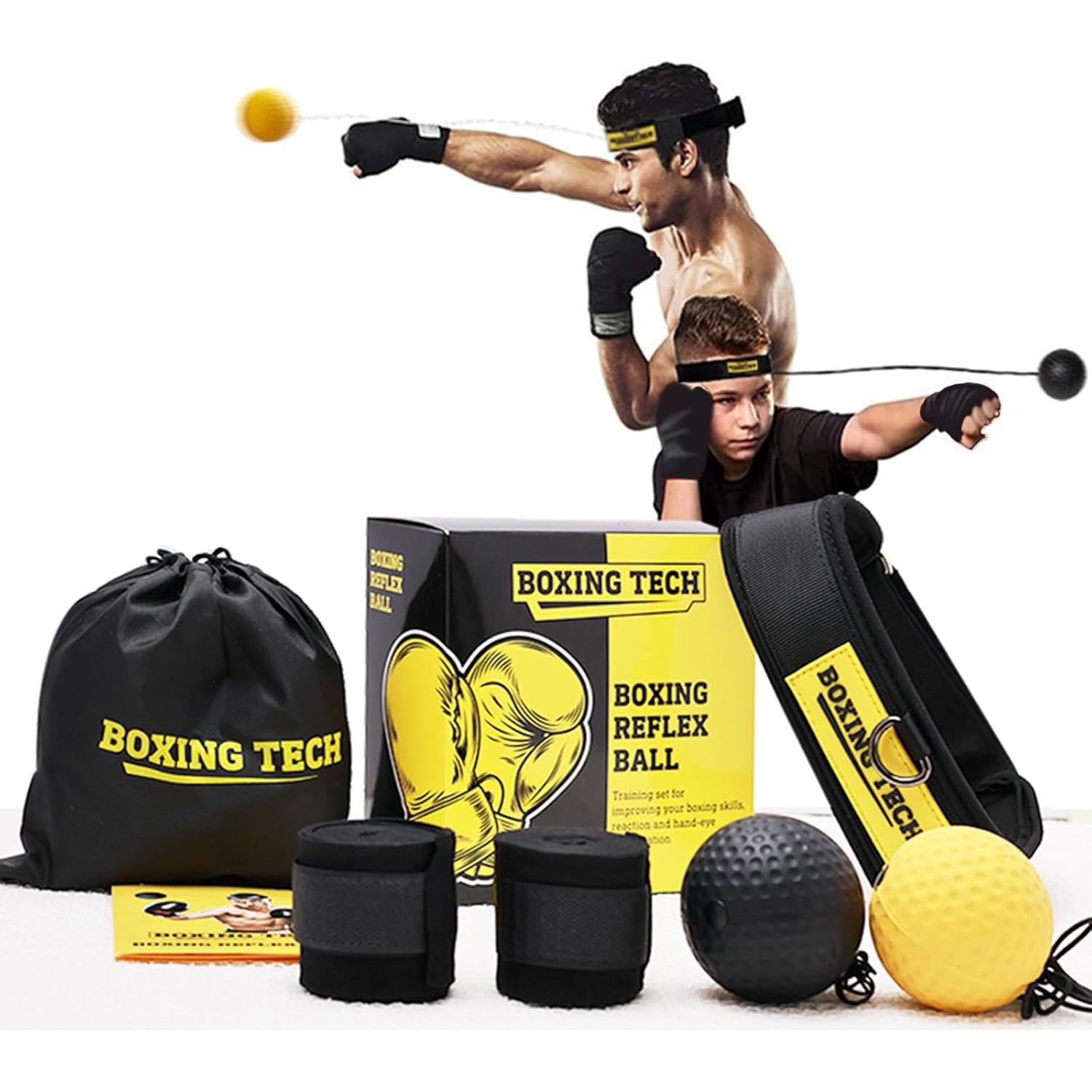 Juego de Pelotas de Reflexión Nautydaddy ND-BT001 - Boxeo