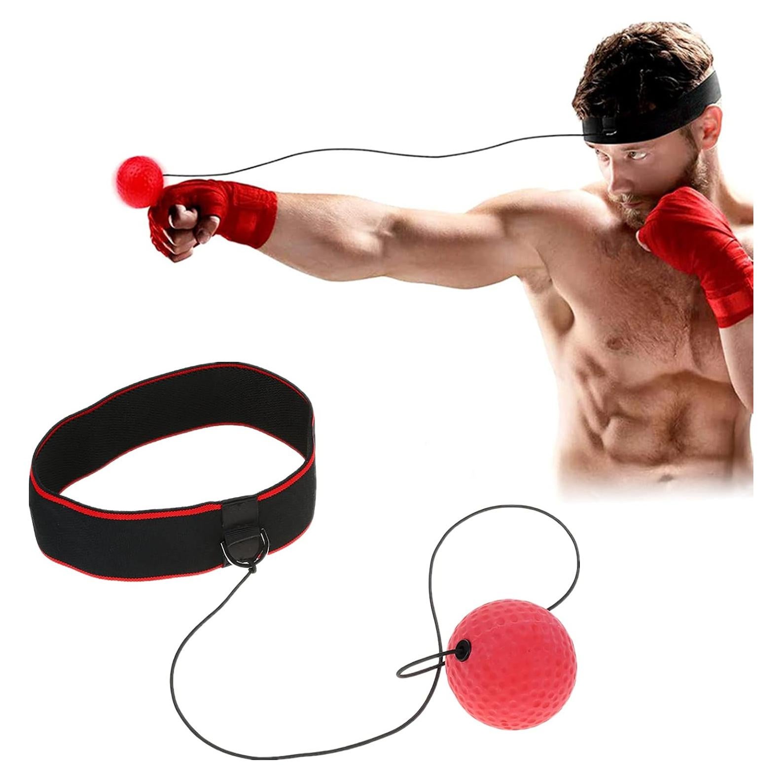 Pelota de Boxeo Reflex Dioche con Banda Ajustable y Cuerda
