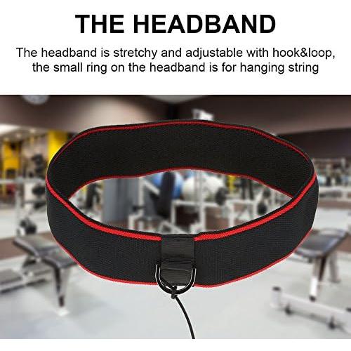 Pelota de Boxeo Reflex Dioche con Banda Ajustable y Cuerda