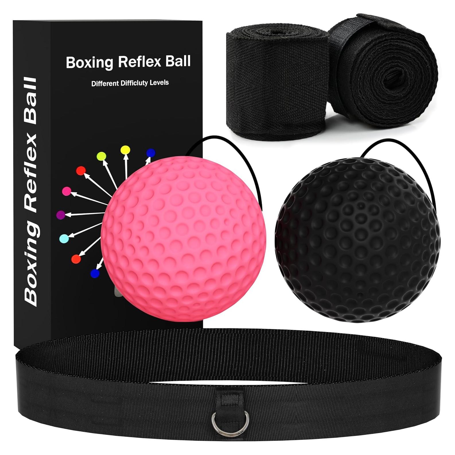Bola de Reflexión de Boxeo Genérico - 2 Niveles de Dificultad