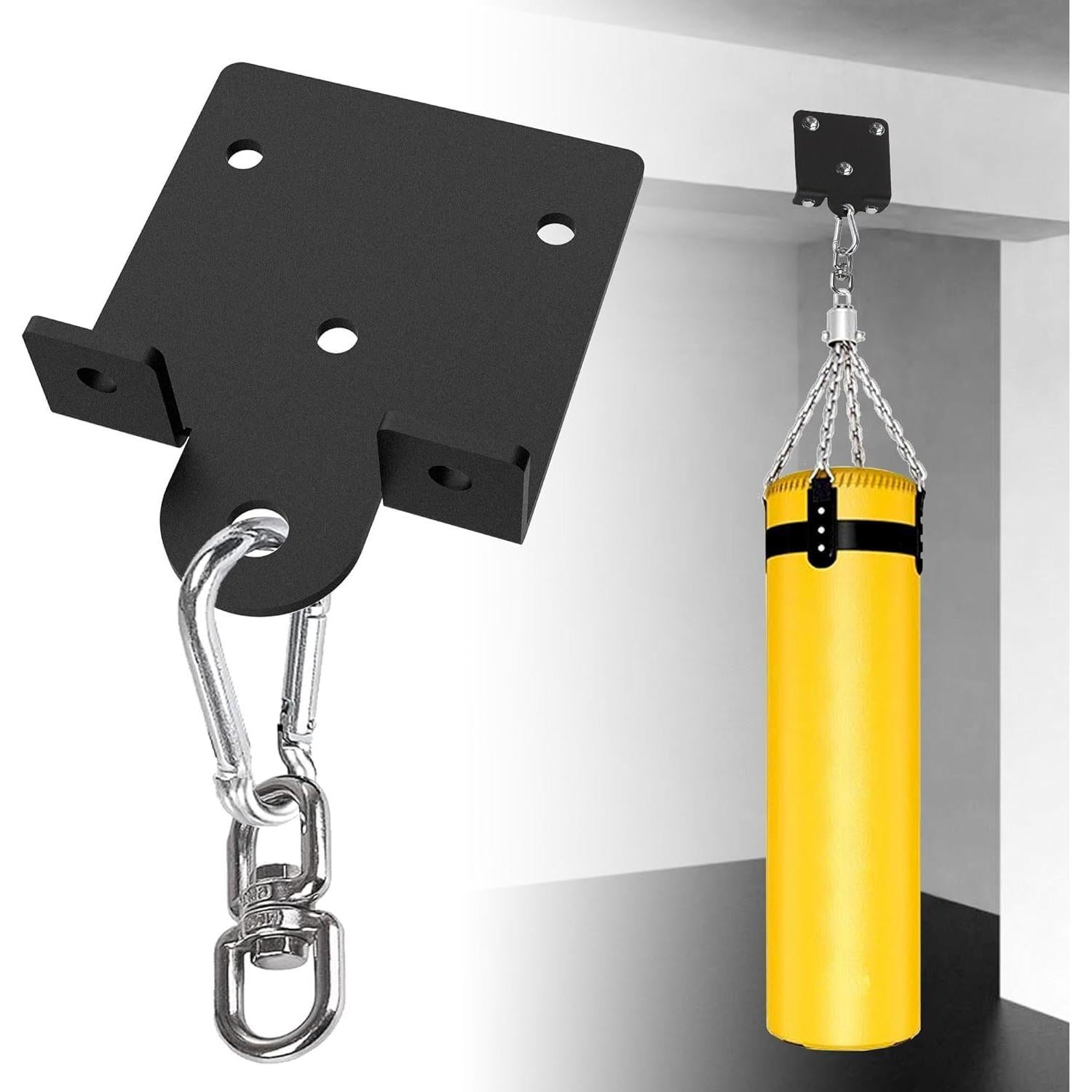 Soporte para Saco de Boxeo Homydom 158 kg Acero Negro