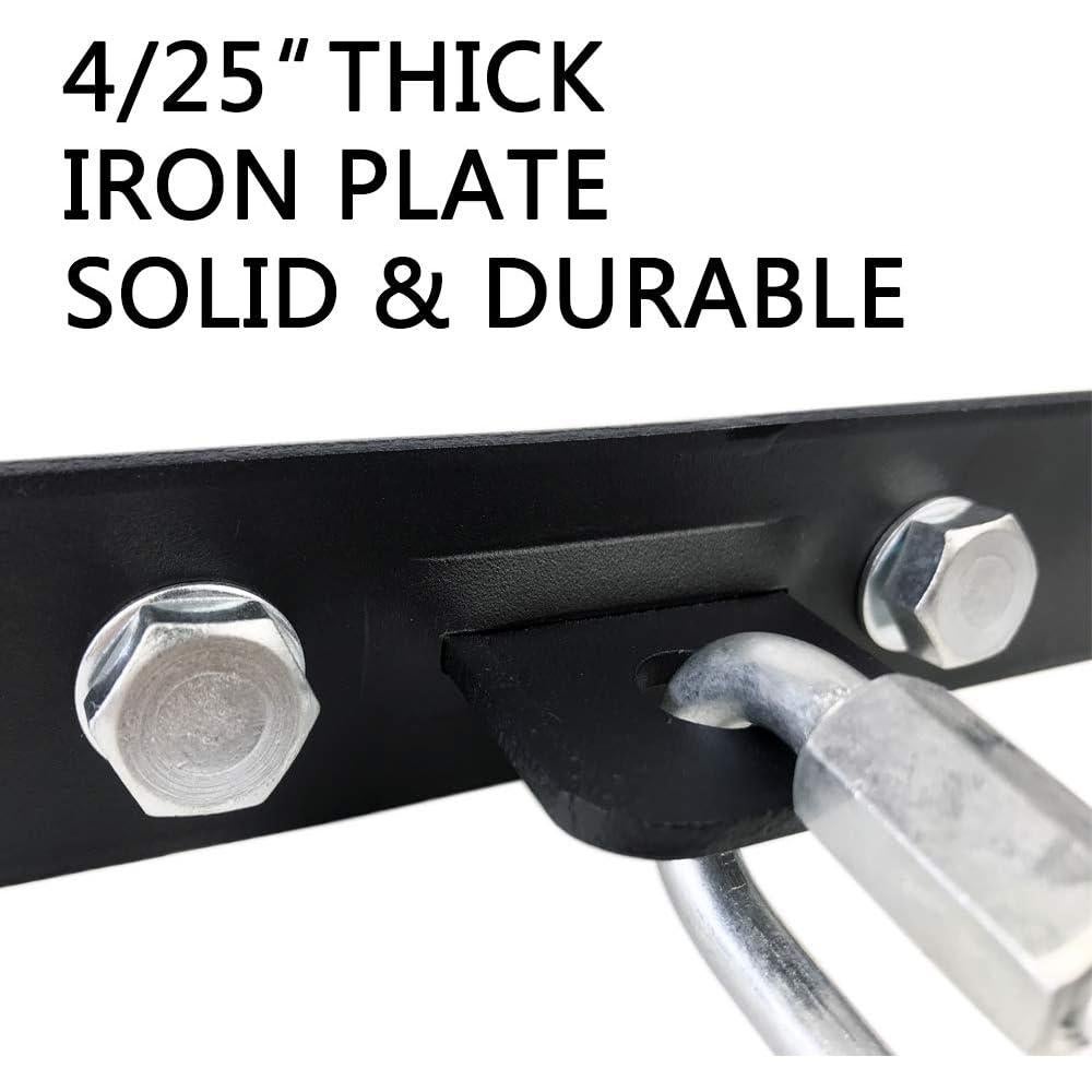 Soporte de Bolsa Pesada Qualward para Viga de Madera hasta 227 kg