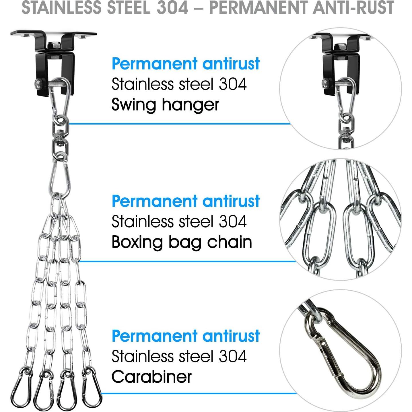Soporte Giratorio para Saco de Boxeo Yes4All - 68 kg