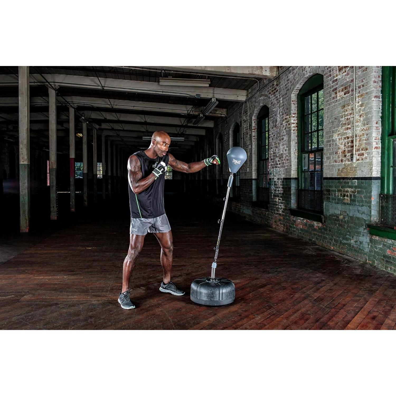 Bolsa de Reflexión Everlast Negra 49.5 x 25.4 cm Boxeo