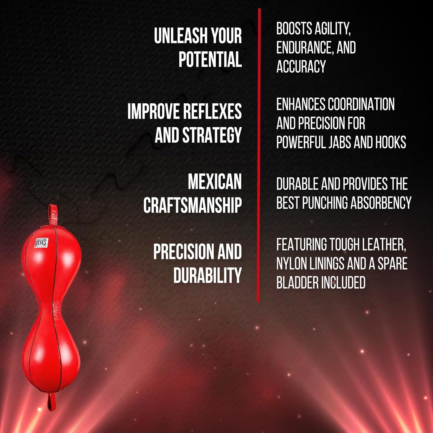 Bolsa de Boxeo Doble-Doble CLETO REYES para MMA y Kickboxing