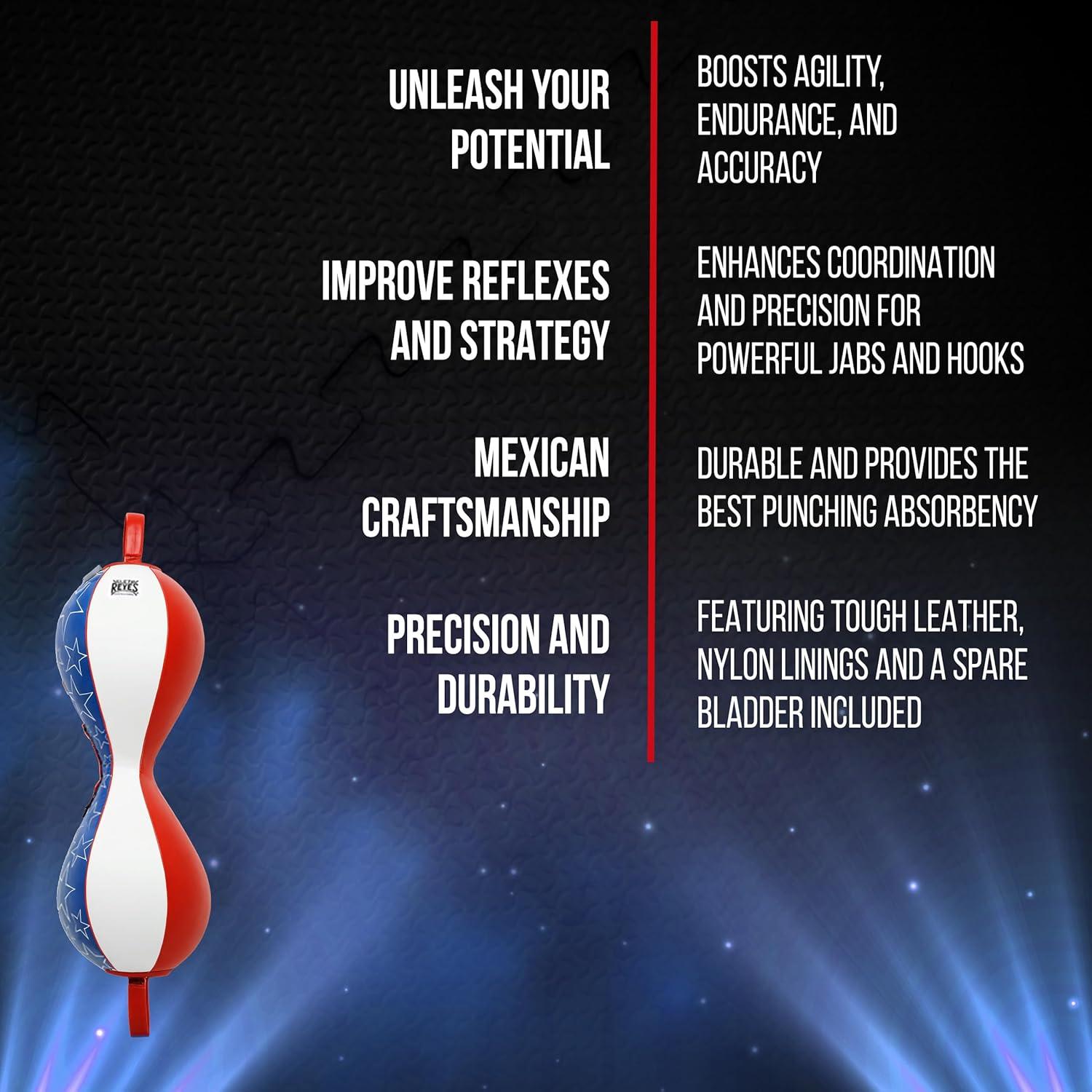 Bolsa de Boxeo Doble-Doble CLETO REYES para MMA y Kickboxing