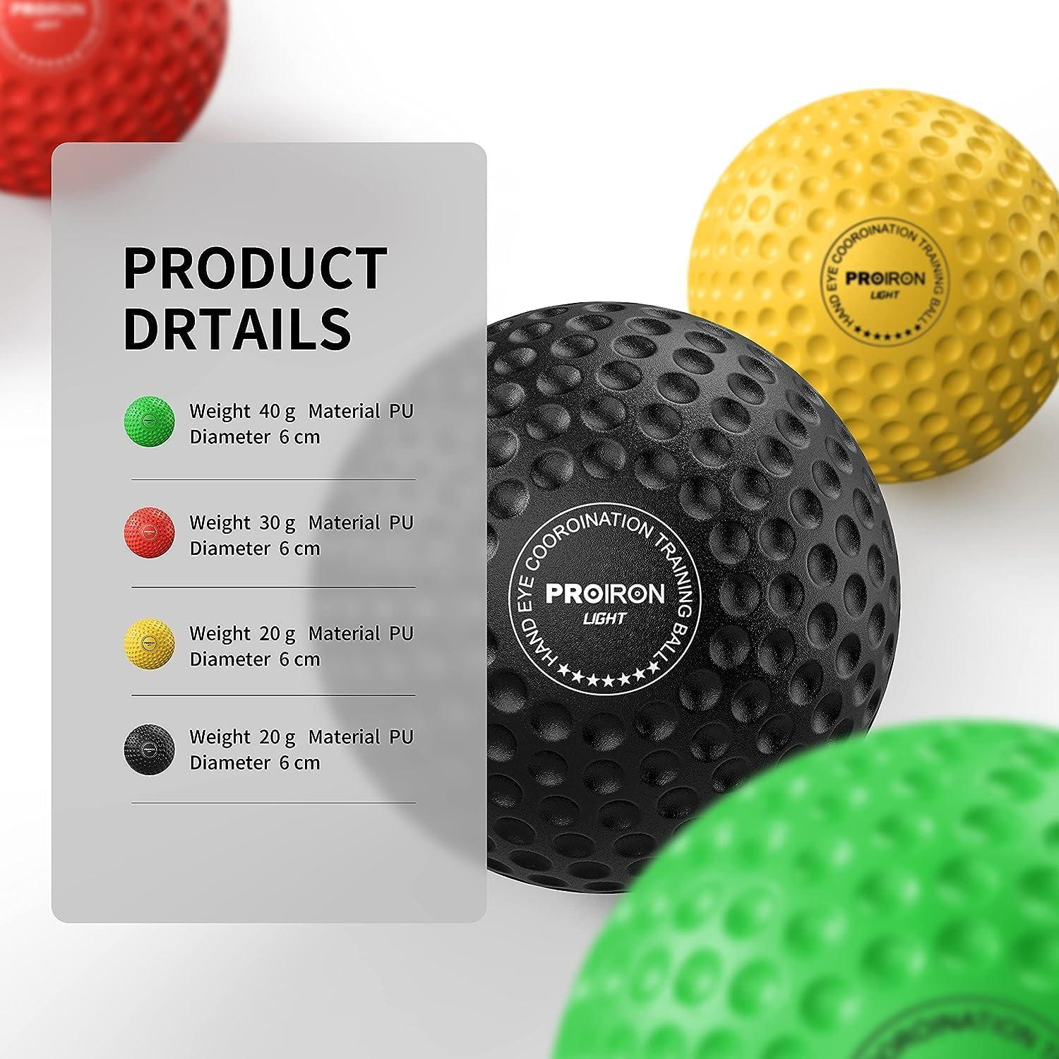 Bola de Reflexión de Boxeo PROIRON con Gafas de Seguridad