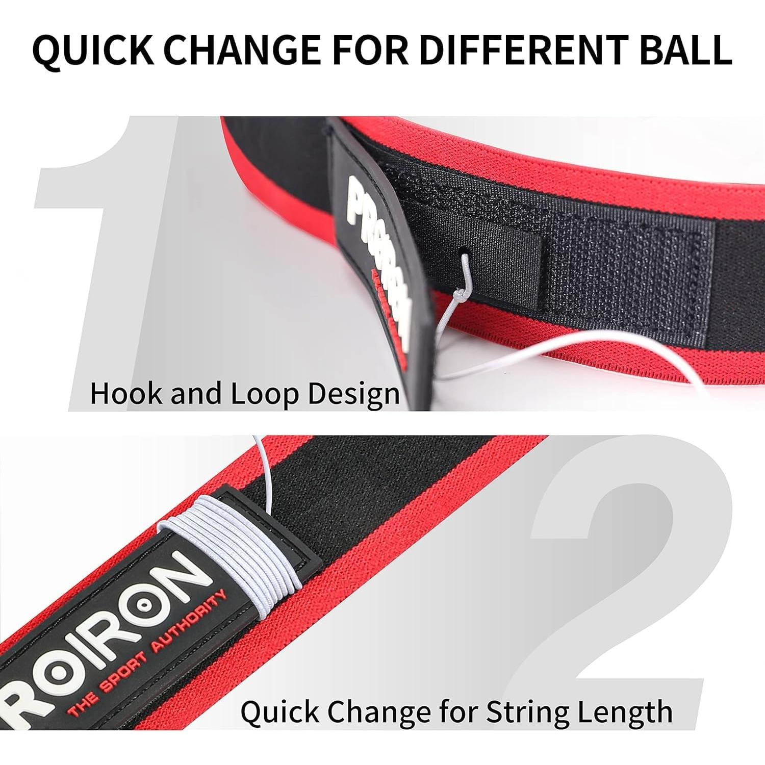 Bola de Reflexión de Boxeo PROIRON con Gafas de Seguridad